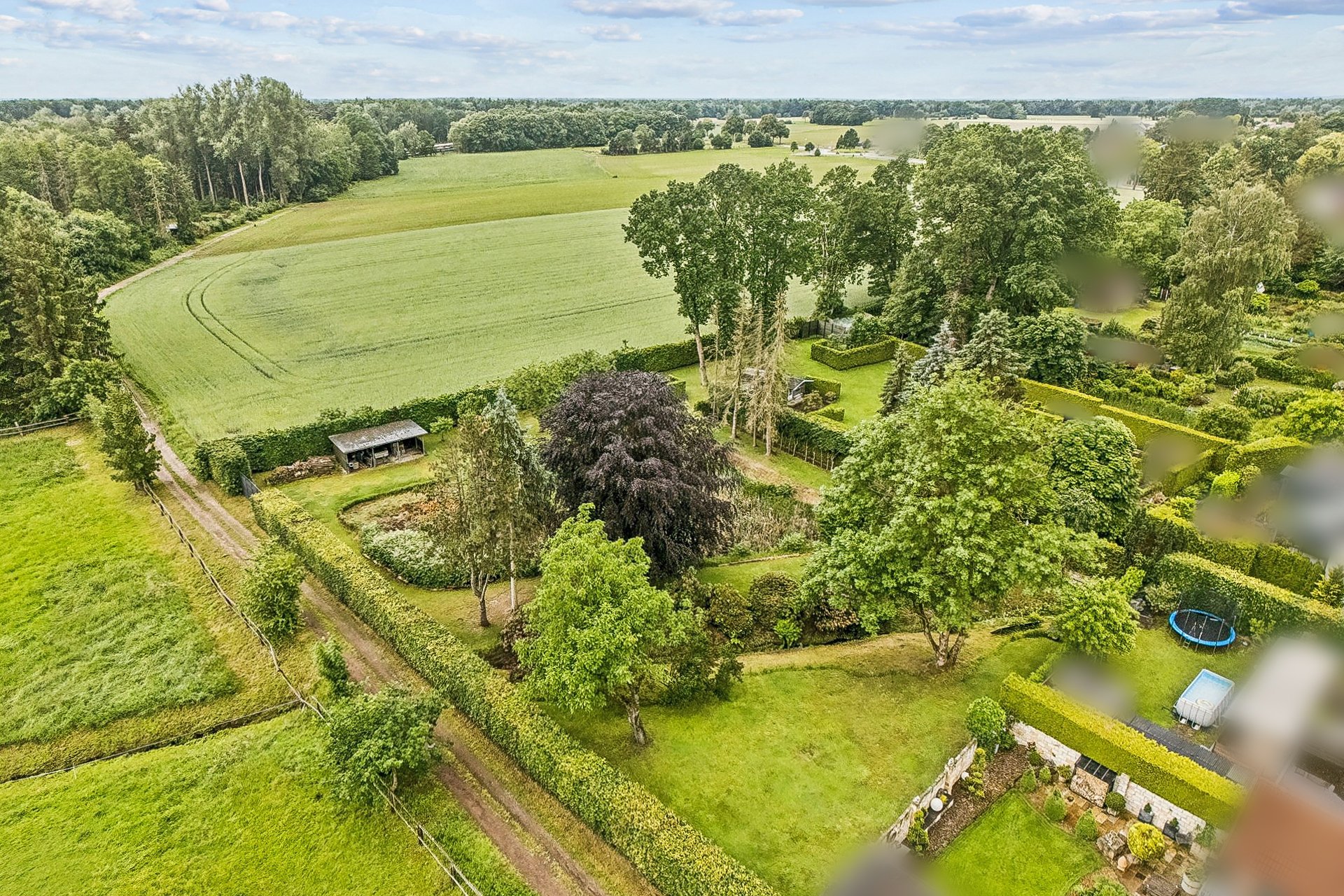 Idyllisches Gartengrundstück in Bergen – 2.922 m² Naturidylle mit Teichen