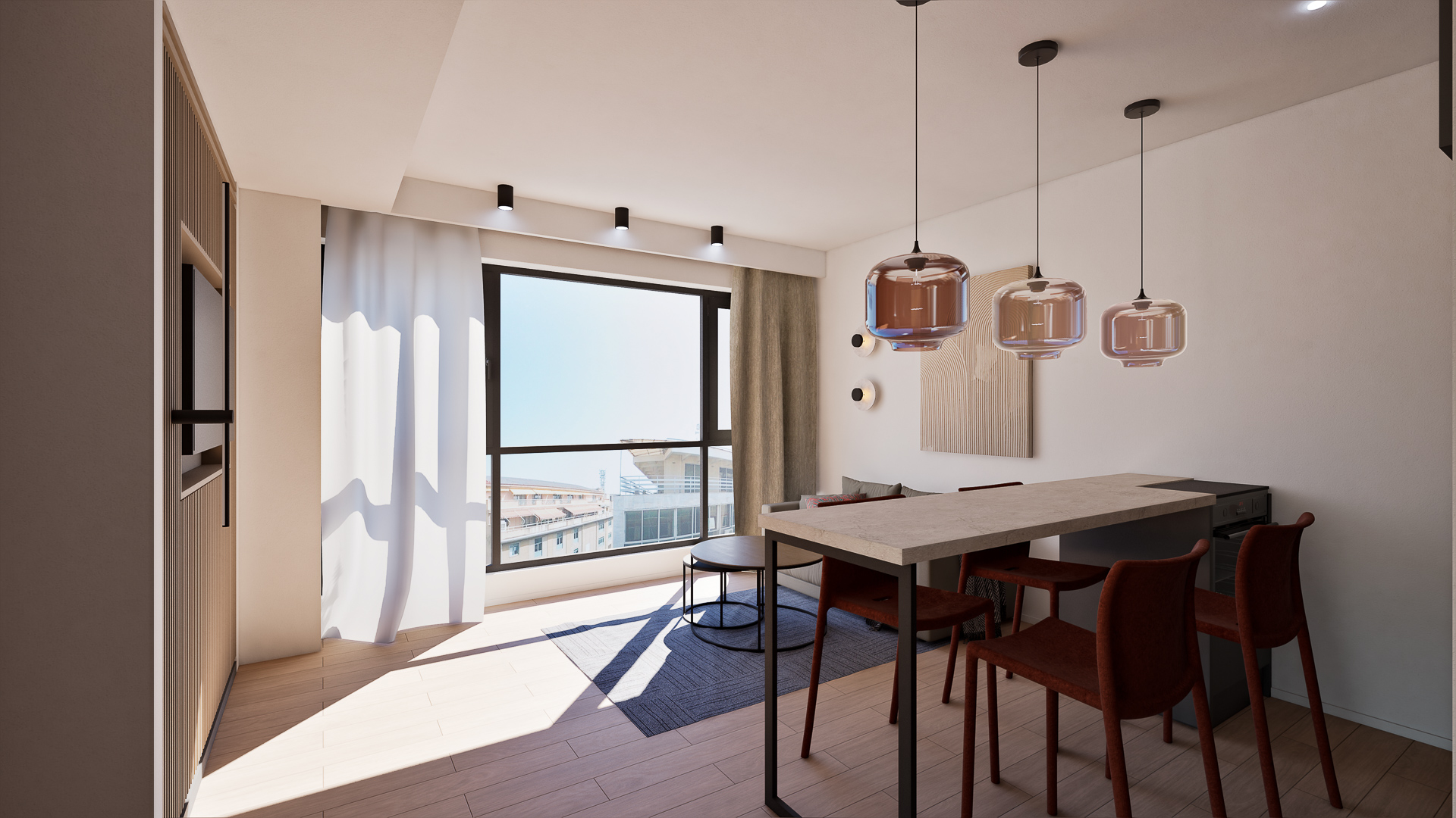 7th-floor apartment ideal for Golden Visa