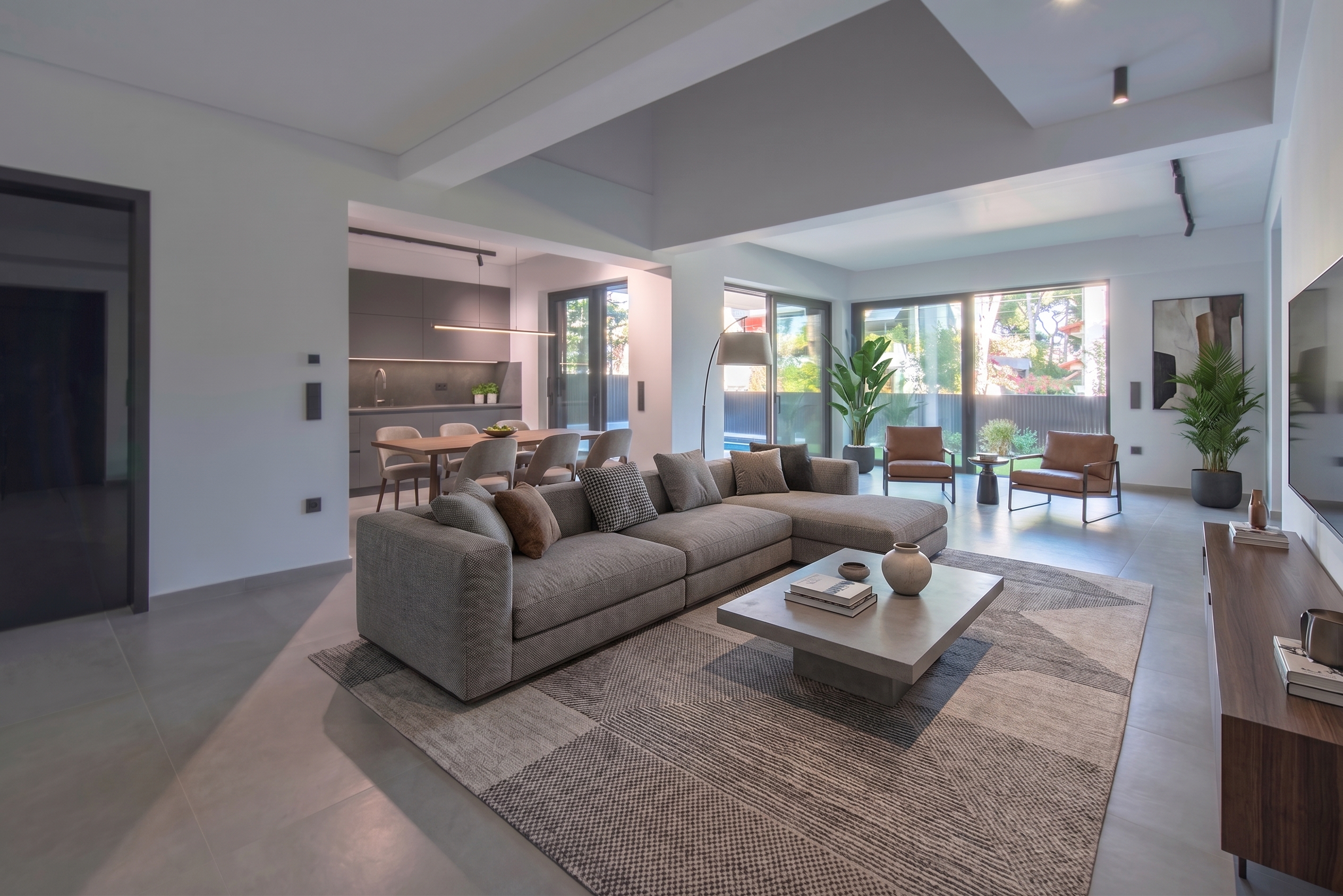 State-of-the-art newly built maisonette with garden & pool in Nea Kifissia