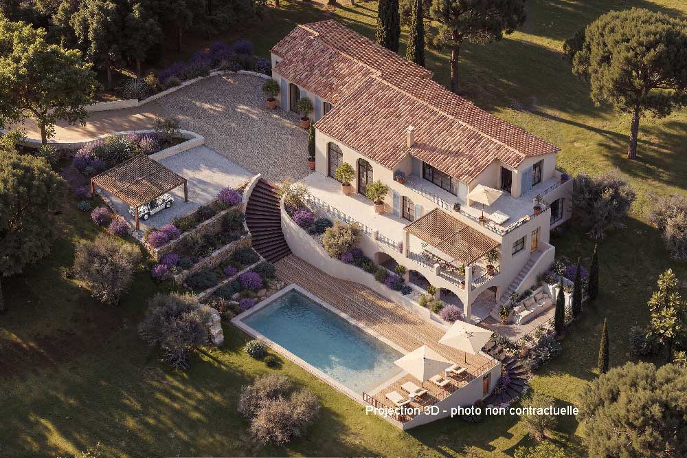 Waterproof villa with sea view and direct beach access – Private estate in l'Escalet