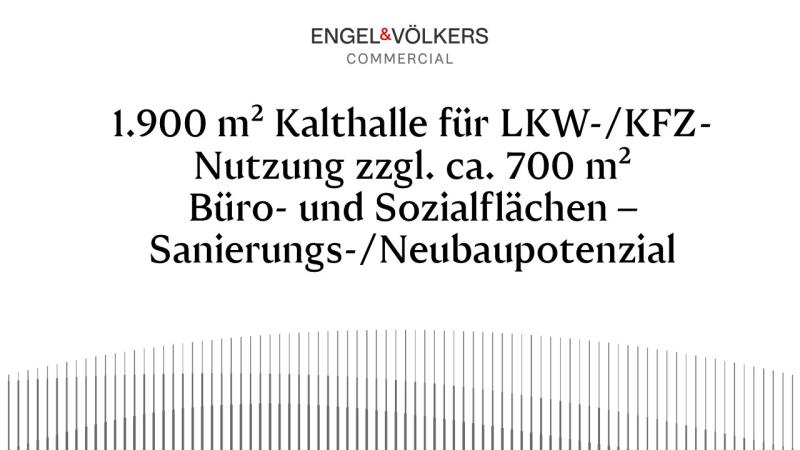 Sanierungsbedürftige Kalthalle mit Entwicklungspotenzial in Bremen-Oslebshausen
