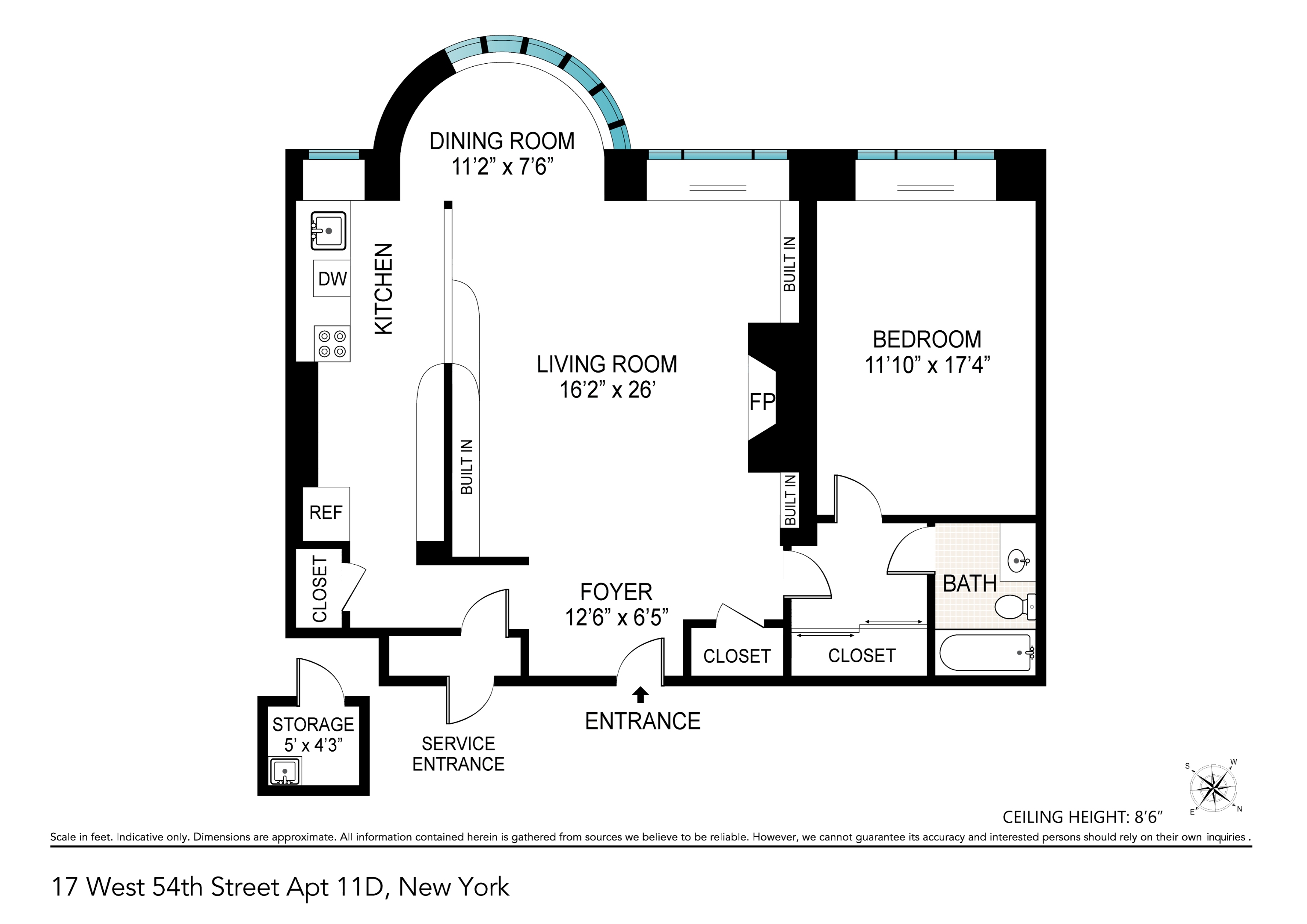 Create Your Dream Home! - Bright and Spacious One Bedroom
