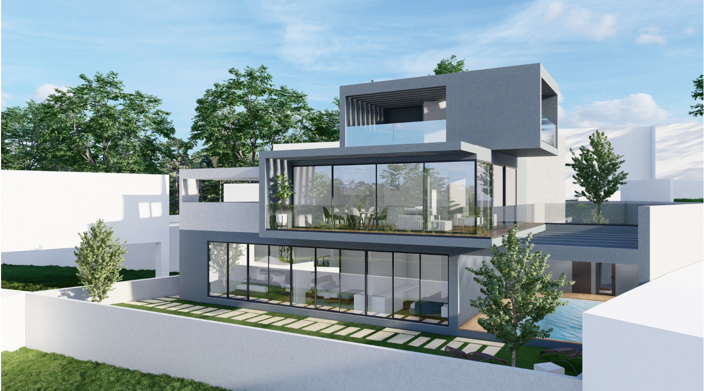Grundstück mit genehmigtem Projekt in Moledo, Caminha, Nordportugal