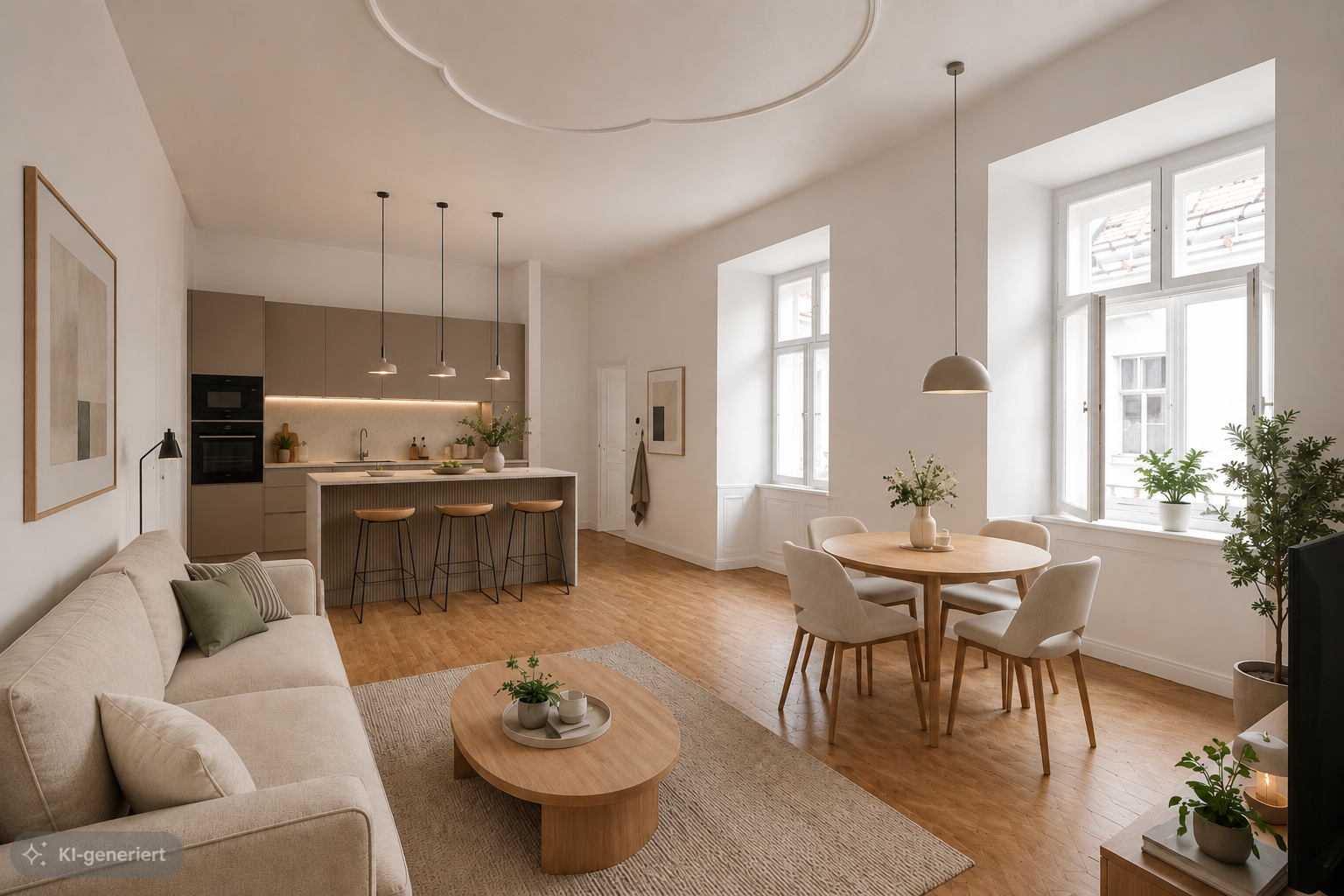 Prime location: 2-room apartment in District 1 near the State Opera