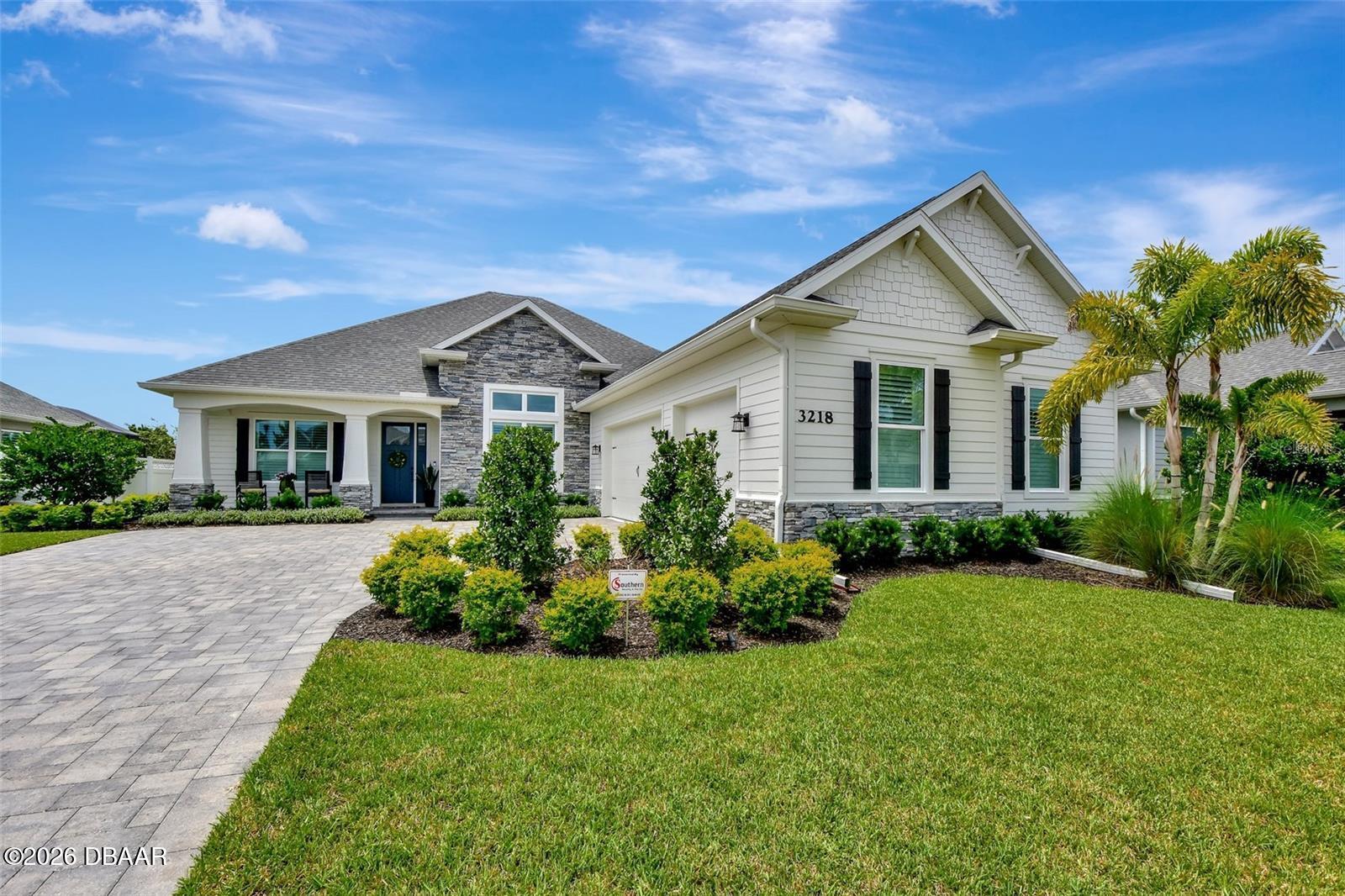 Contemporary estate with curated finishes