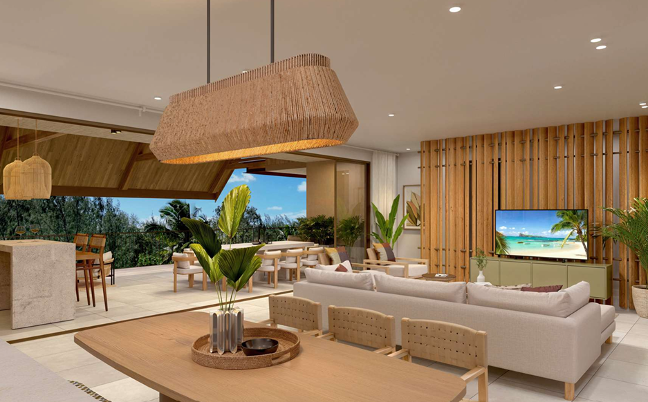 Geräumiges Penthouse mit 4 Schlafzimmern und Naturblick