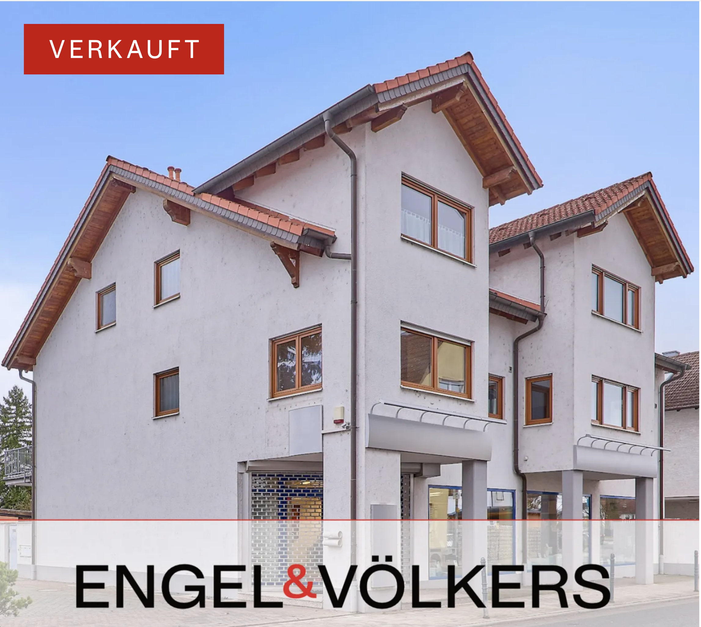 **VERKAUFT**Attraktives Mehrfamilienhaus mit Gewerbeeinheit in zentraler Lage von Riedstadt-Goddelau