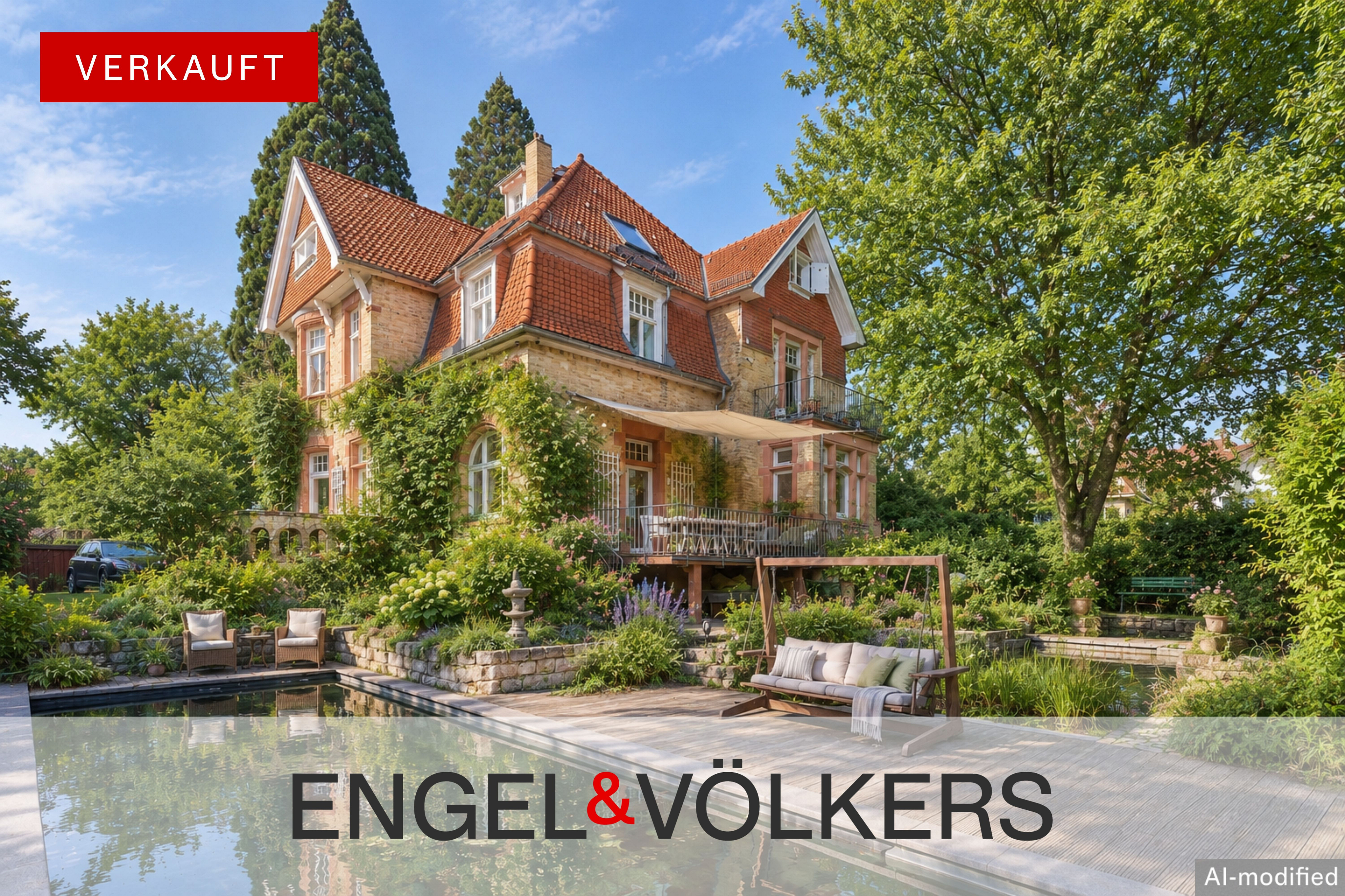 **VERKAUFT**Juwel in der Villenkolonie in Eberstadt
