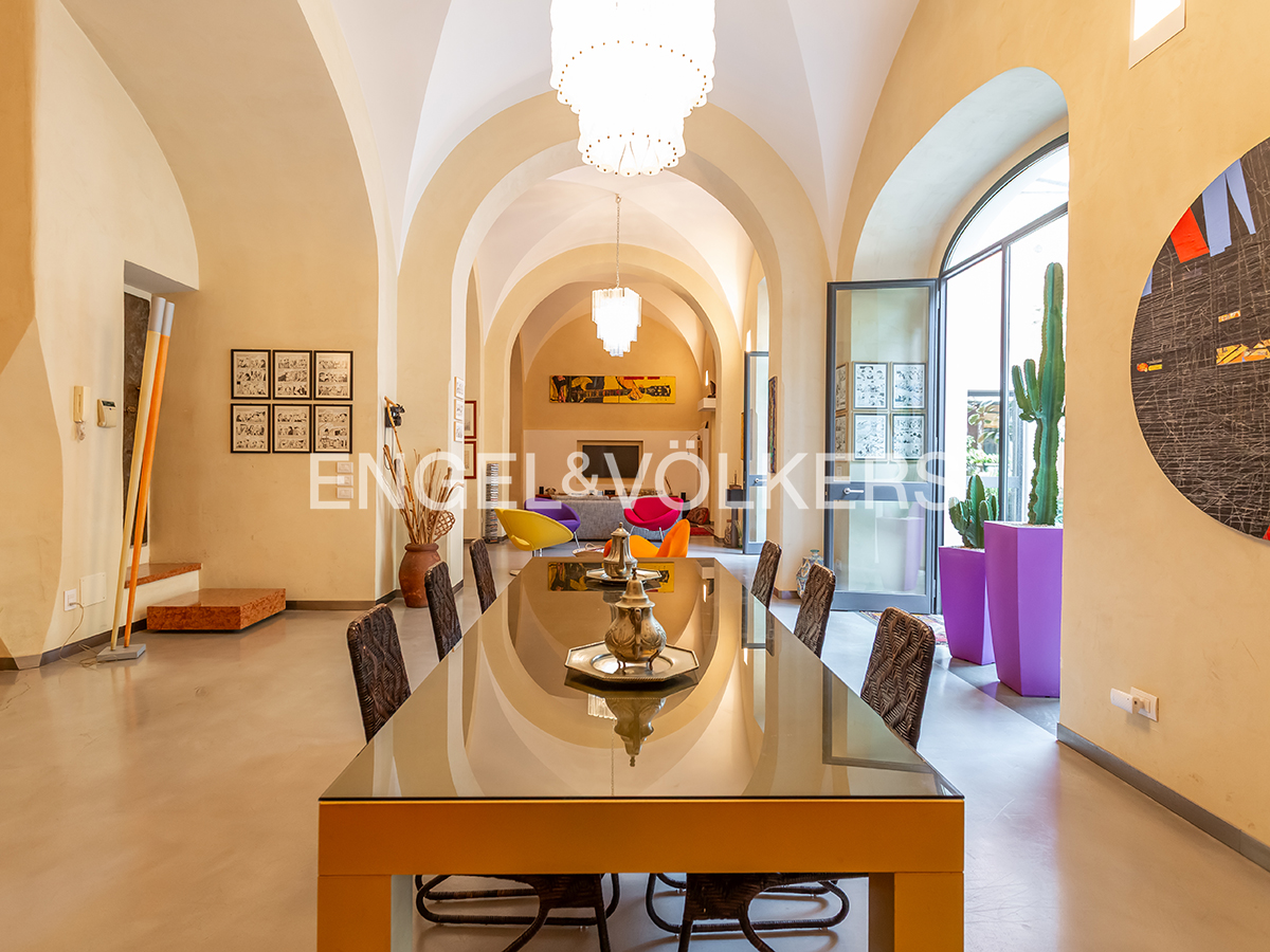 A designer loft in the heart of ancient Rome
