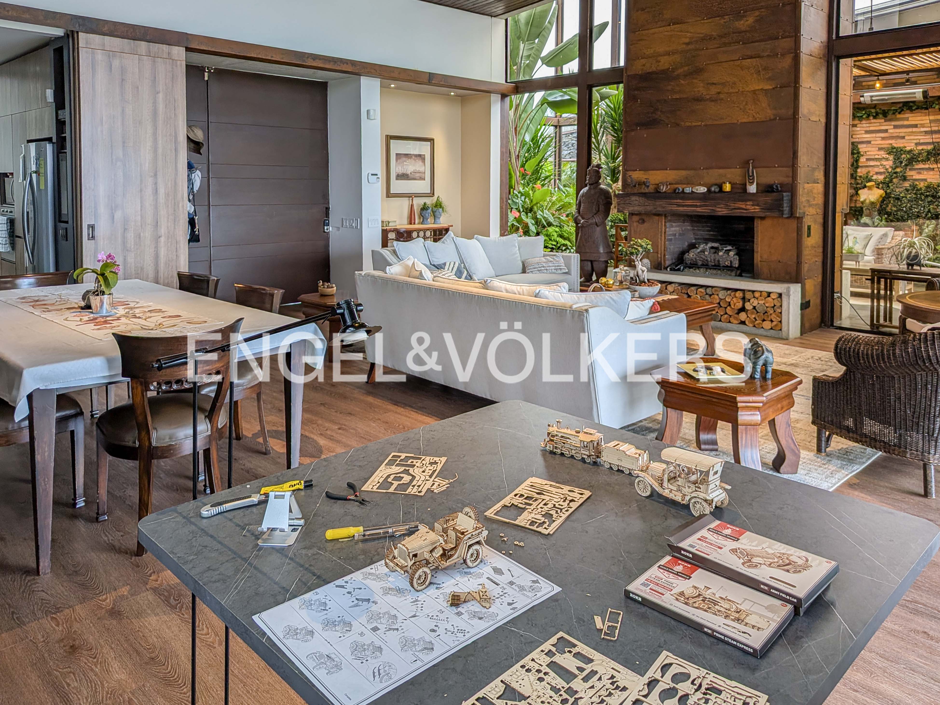 Casa de diseño en parcelación para venta en El Alto de Las Palmas