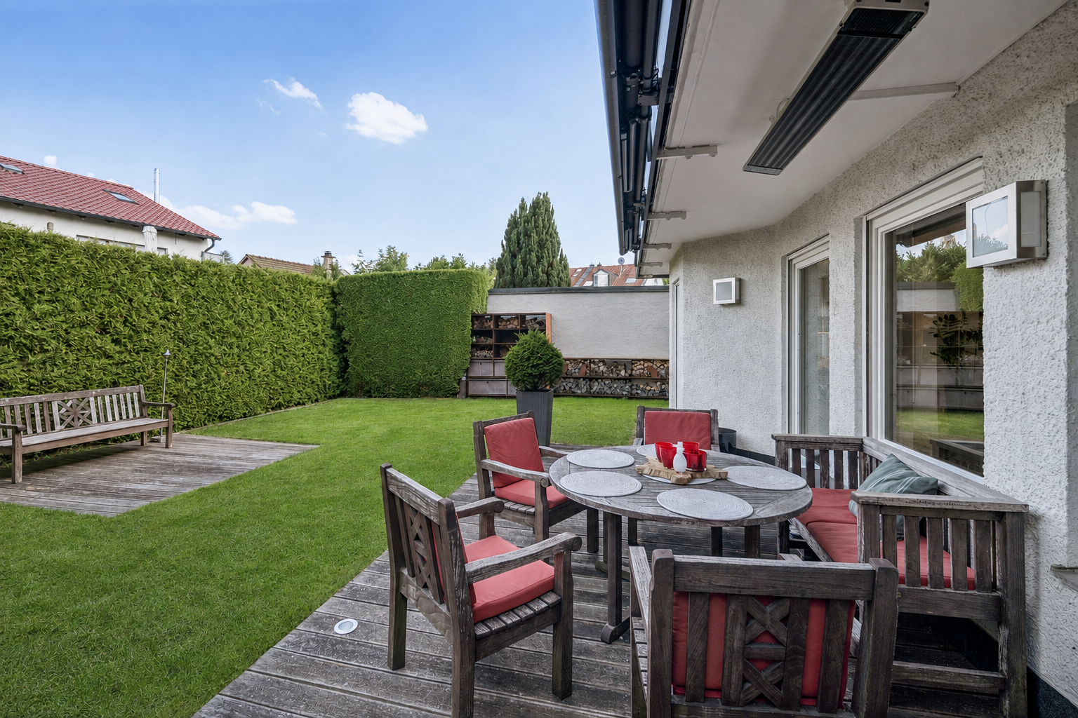 Quiet and exclusive in Solln – 316 m² living/useable space [AI-modified]