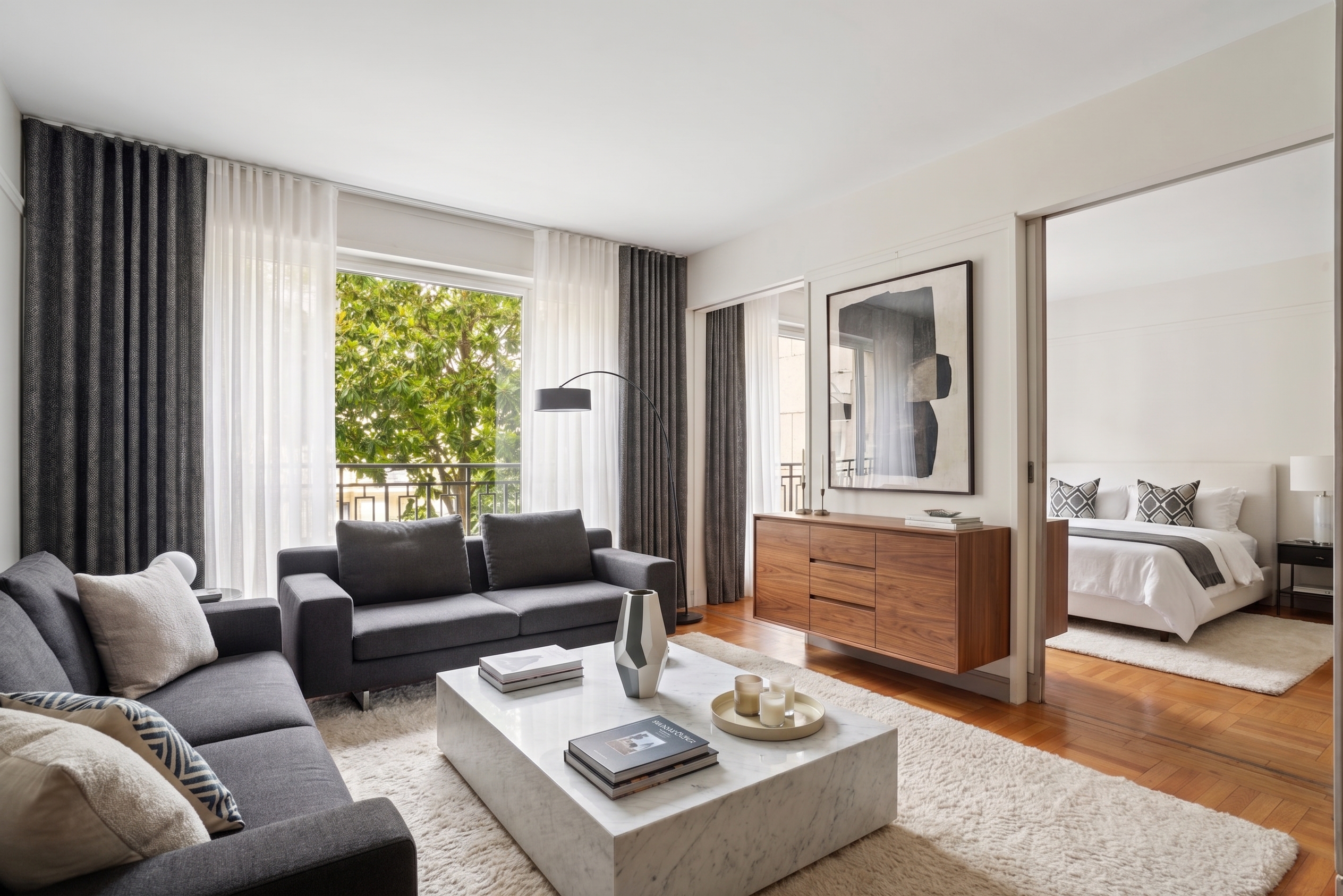 Geräumige 2-Zimmer-Prestigewohnung – Goldenes Dreieck