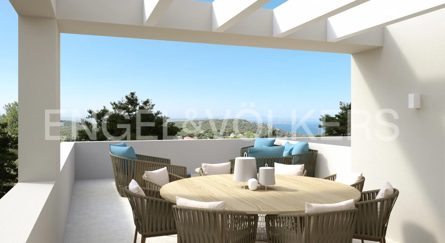 Newly built house in Begur