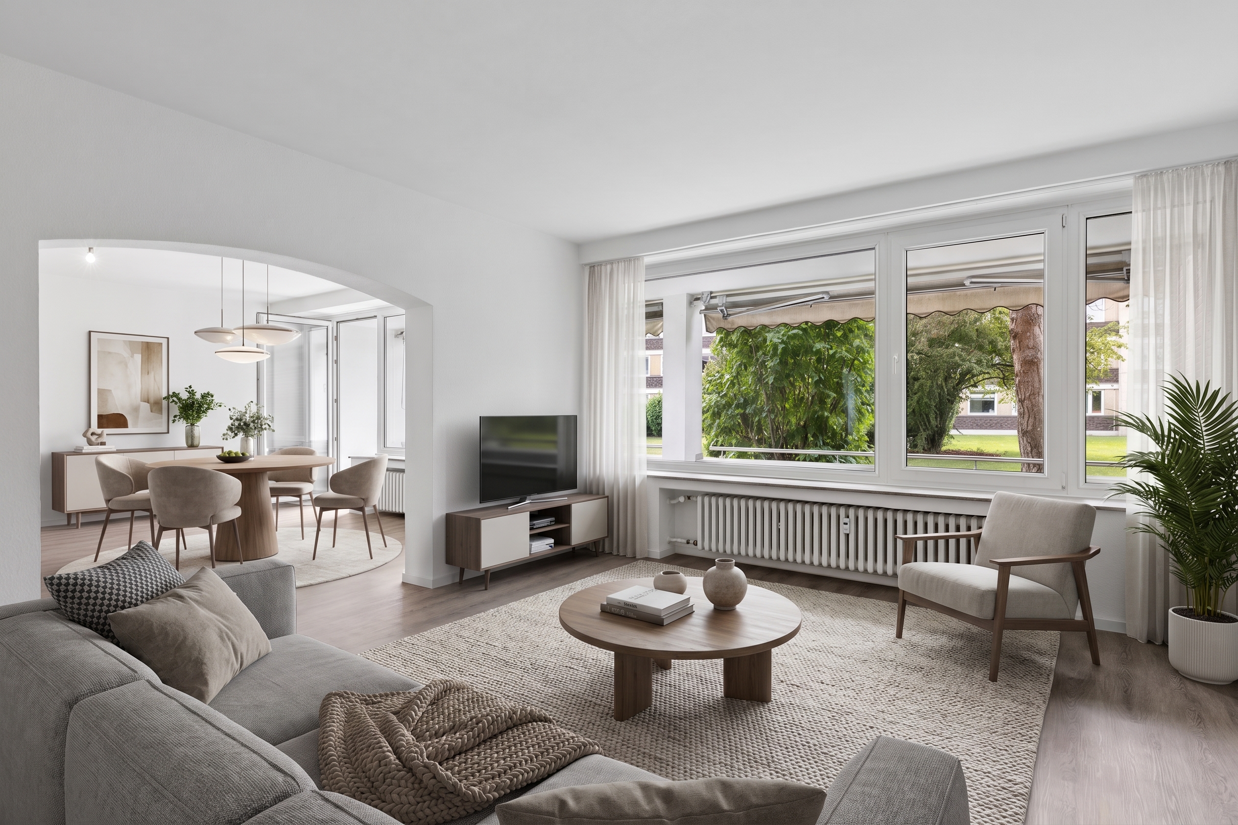 Top Gepflegte 3-Zimmer Wohnung in Oberkasseler Bestlage