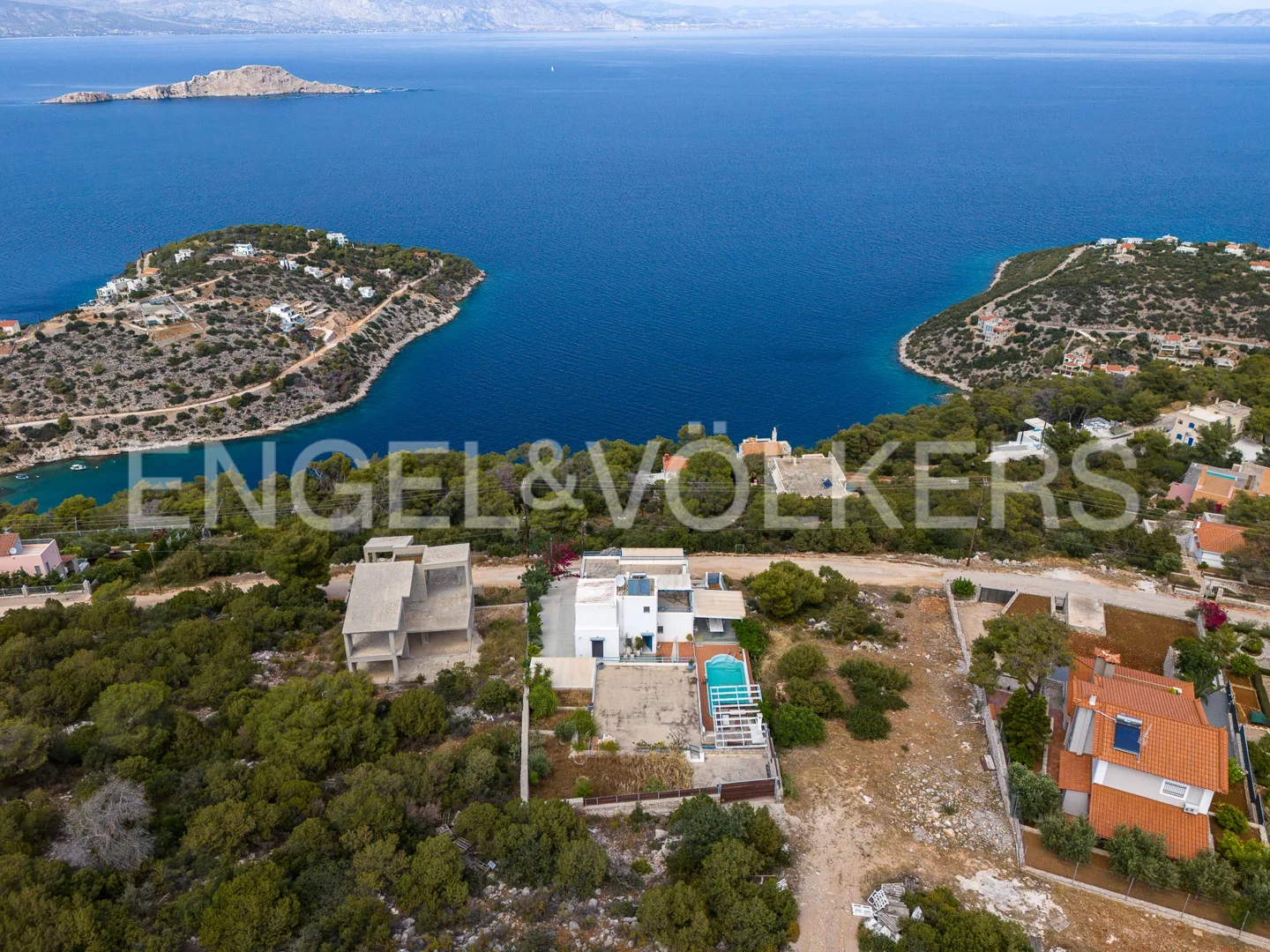 Luxurious Maisonette with a View of the Saronic Gulf, Corinth