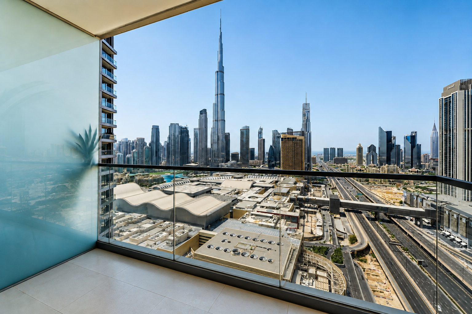 Burj Khalifa View | Unfurnished | Modern