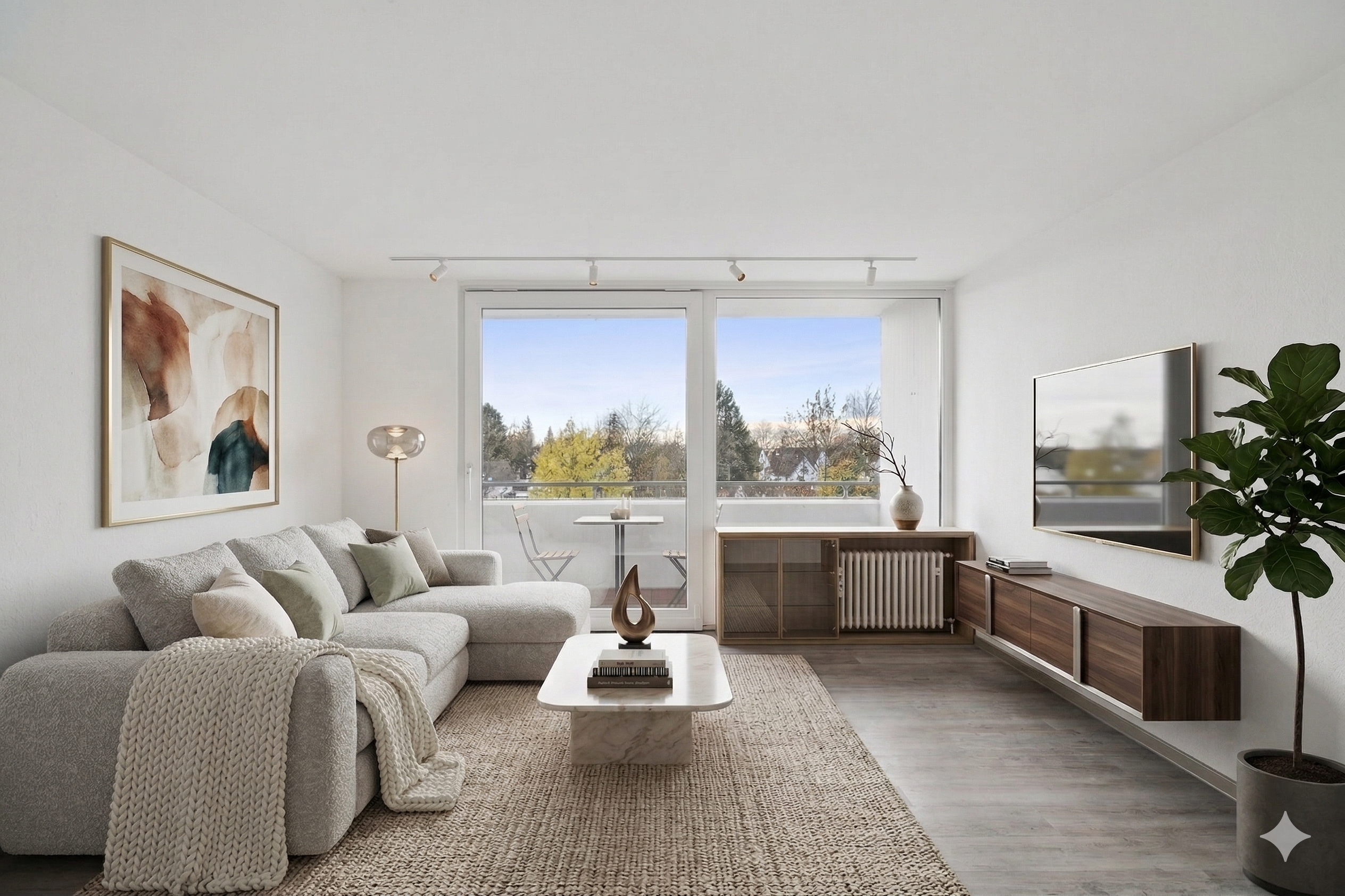 Attractive 3-room apartment in prime location – well-maintained, renovated, ready for immediate move-in