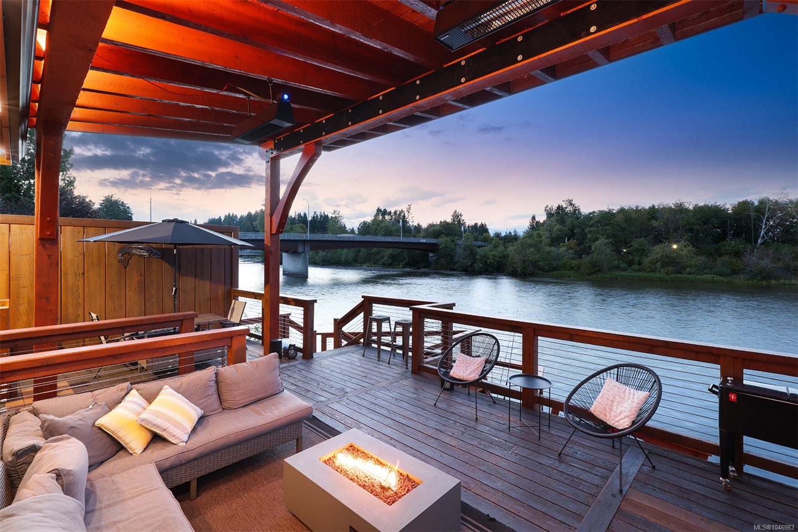 A renovated riverfront oasis that meets simple, clean design