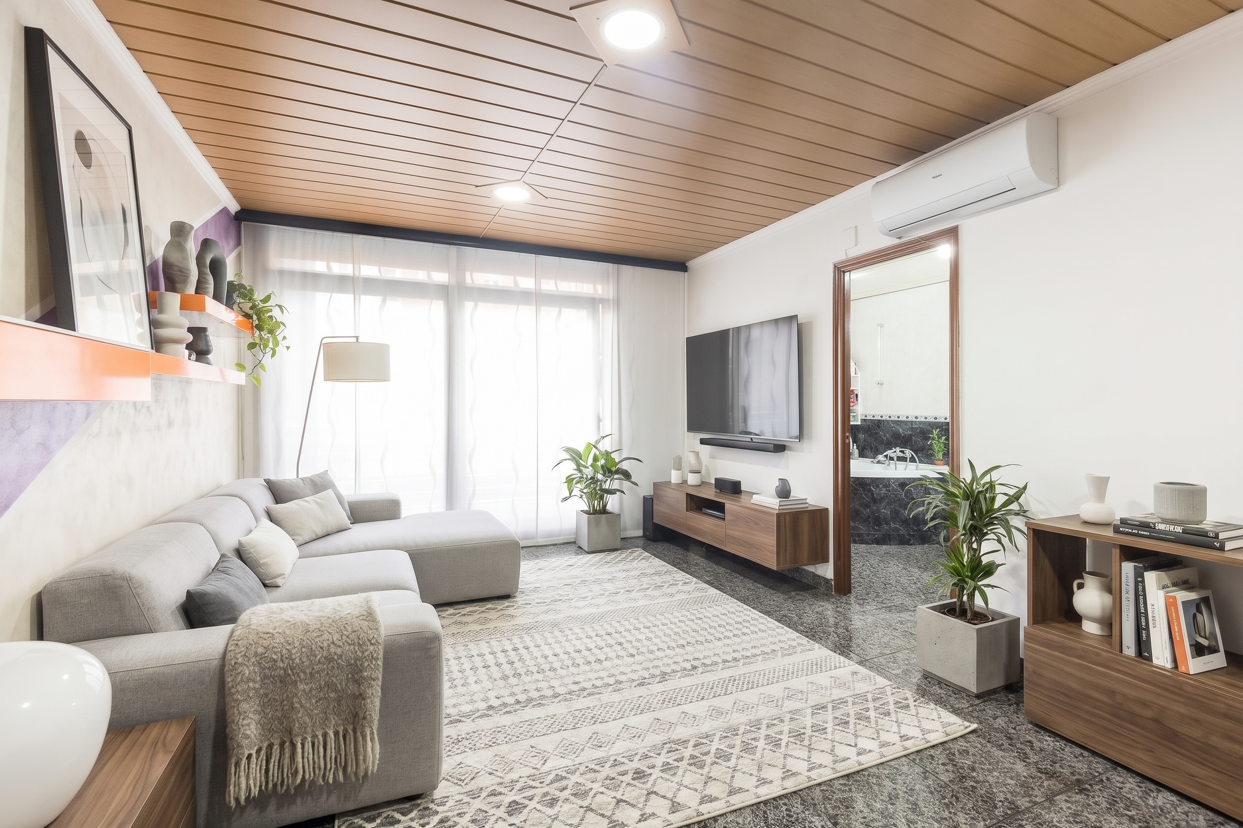 Spacious home to update and personalize in Collblanc – L’Hospitalet [AI-modified]
