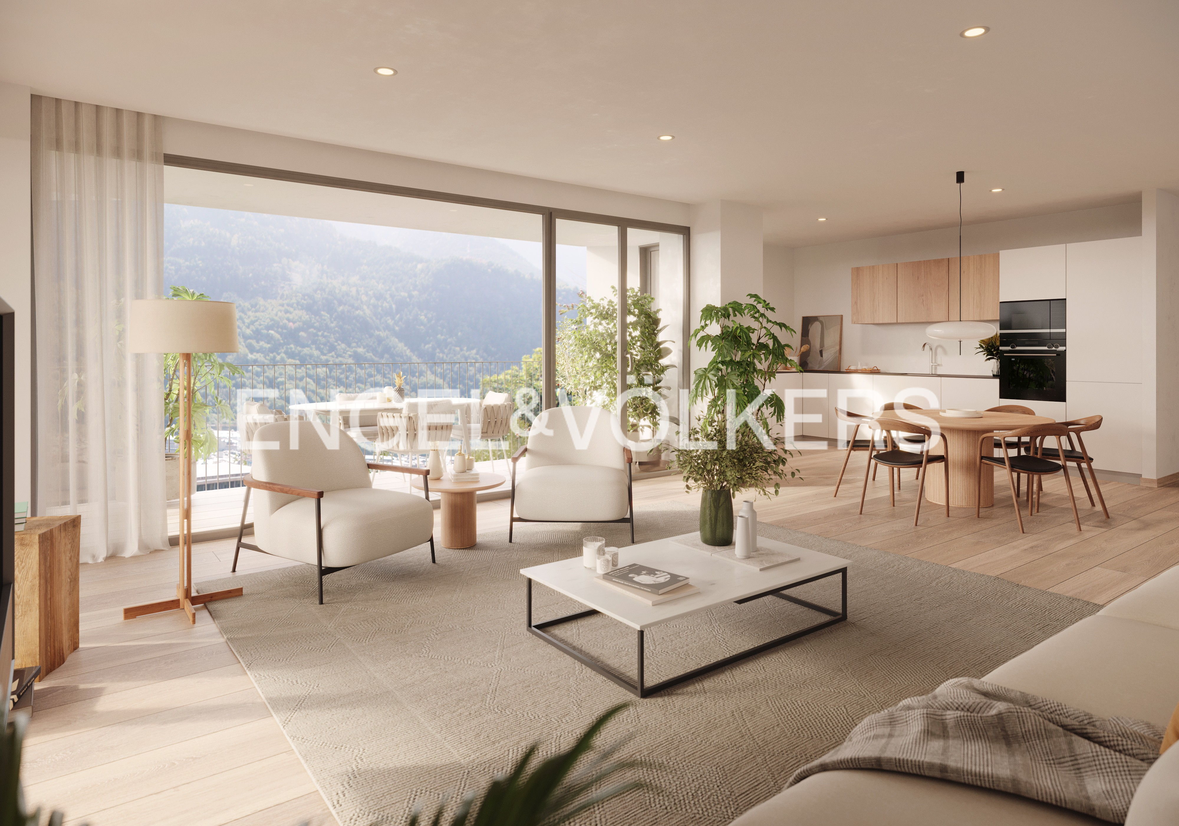 New-build apartment with an exceptional location.