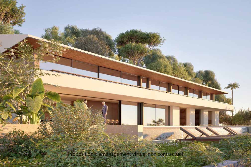 Cannes Californie, panoramic sea view
