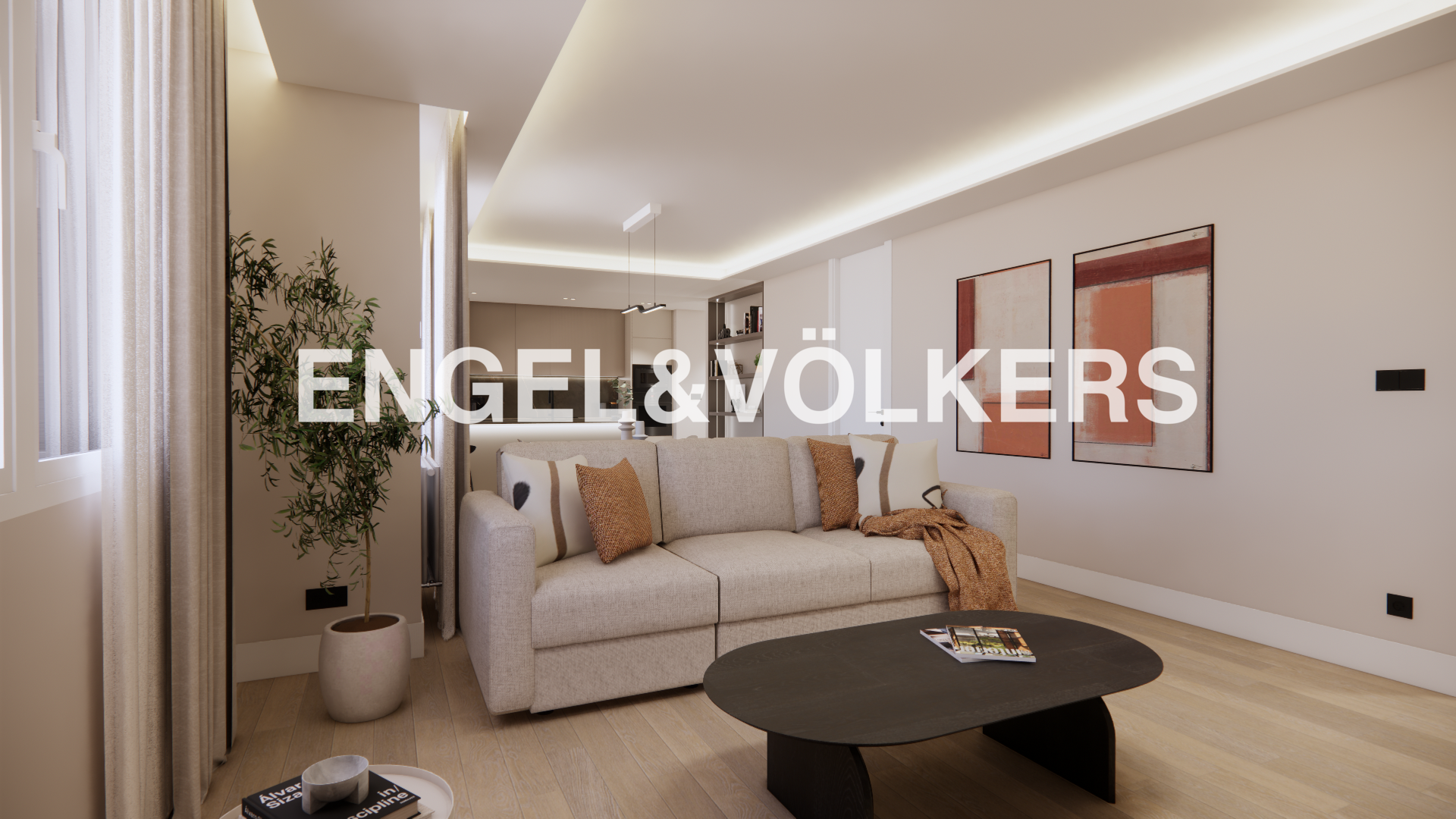 Luxury renovated and furnished exterior penthouse in El Retiro