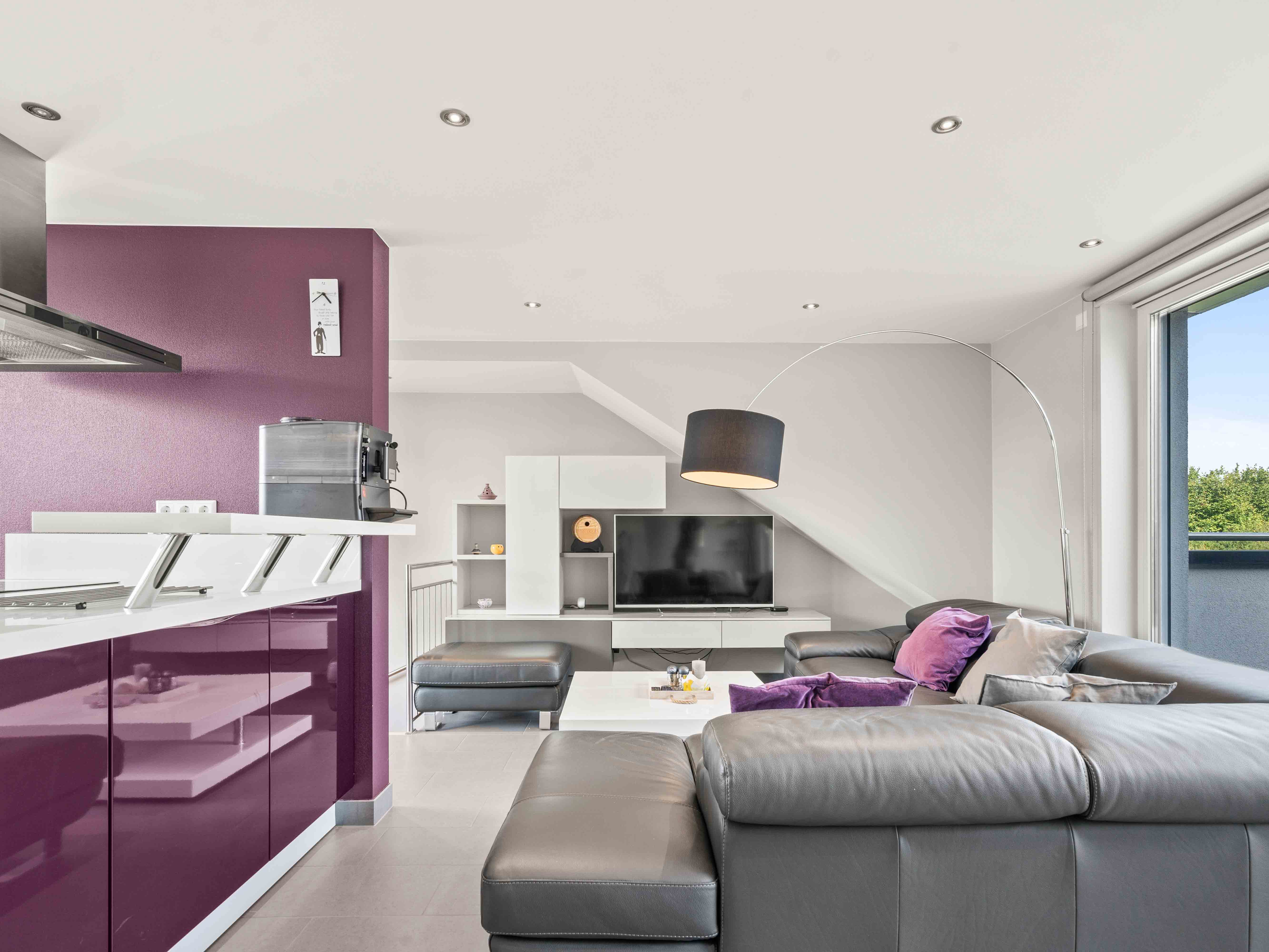 Appartement duplex au dernier étage avec deux terrasses