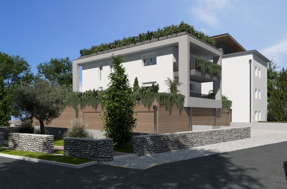 Exclusive newly built penthouse with private elevator and 90 sqm terrace, just steps from the city center