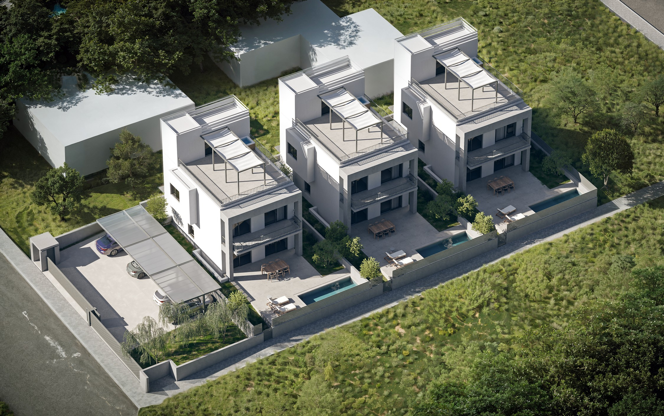 Newly built luxurious two-level maisonette in Porto Rafti