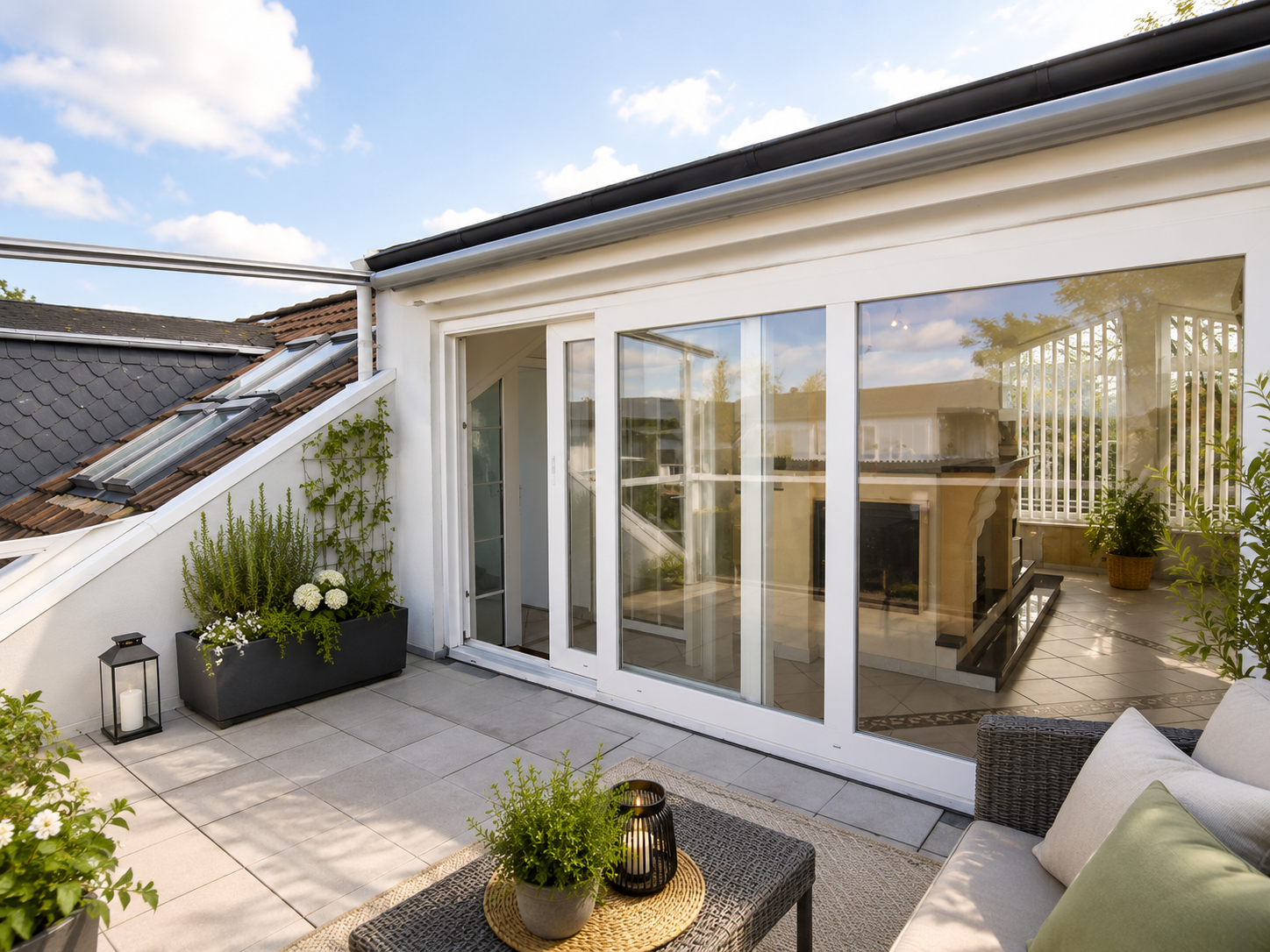 Wunderschöne Dachterrassenwohnung mit Stellplatz und Fernblick
