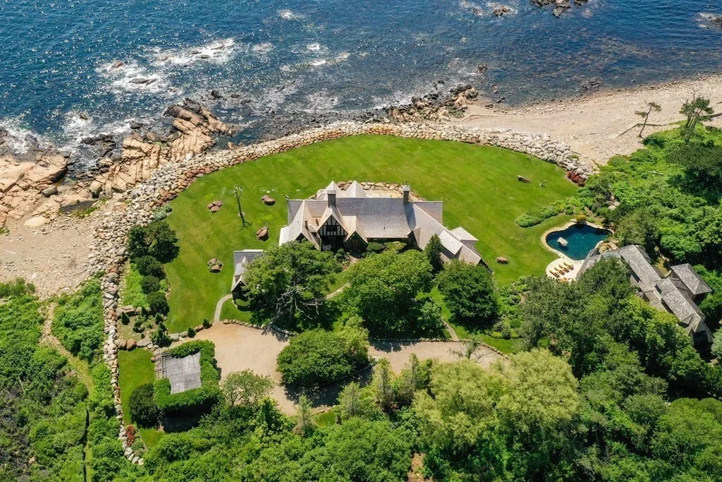 Secluded Oceanfront Estate Accessible by Land, Sea and Air