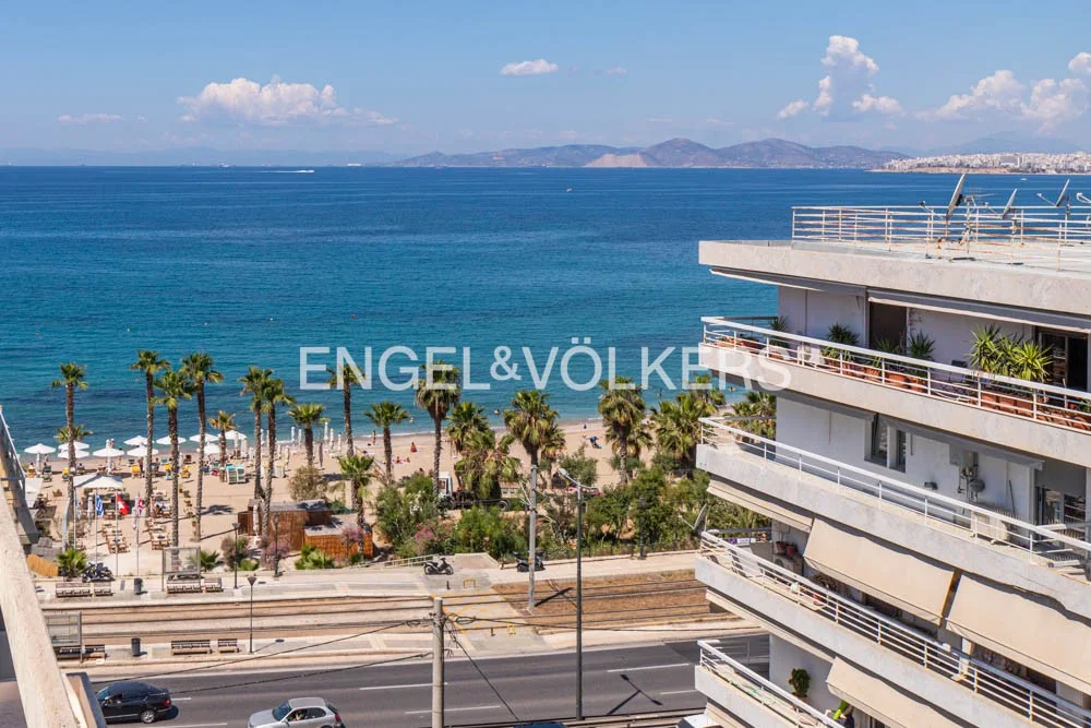 Stunning Sea View Apartment with Modern Renovations in Old Faliro