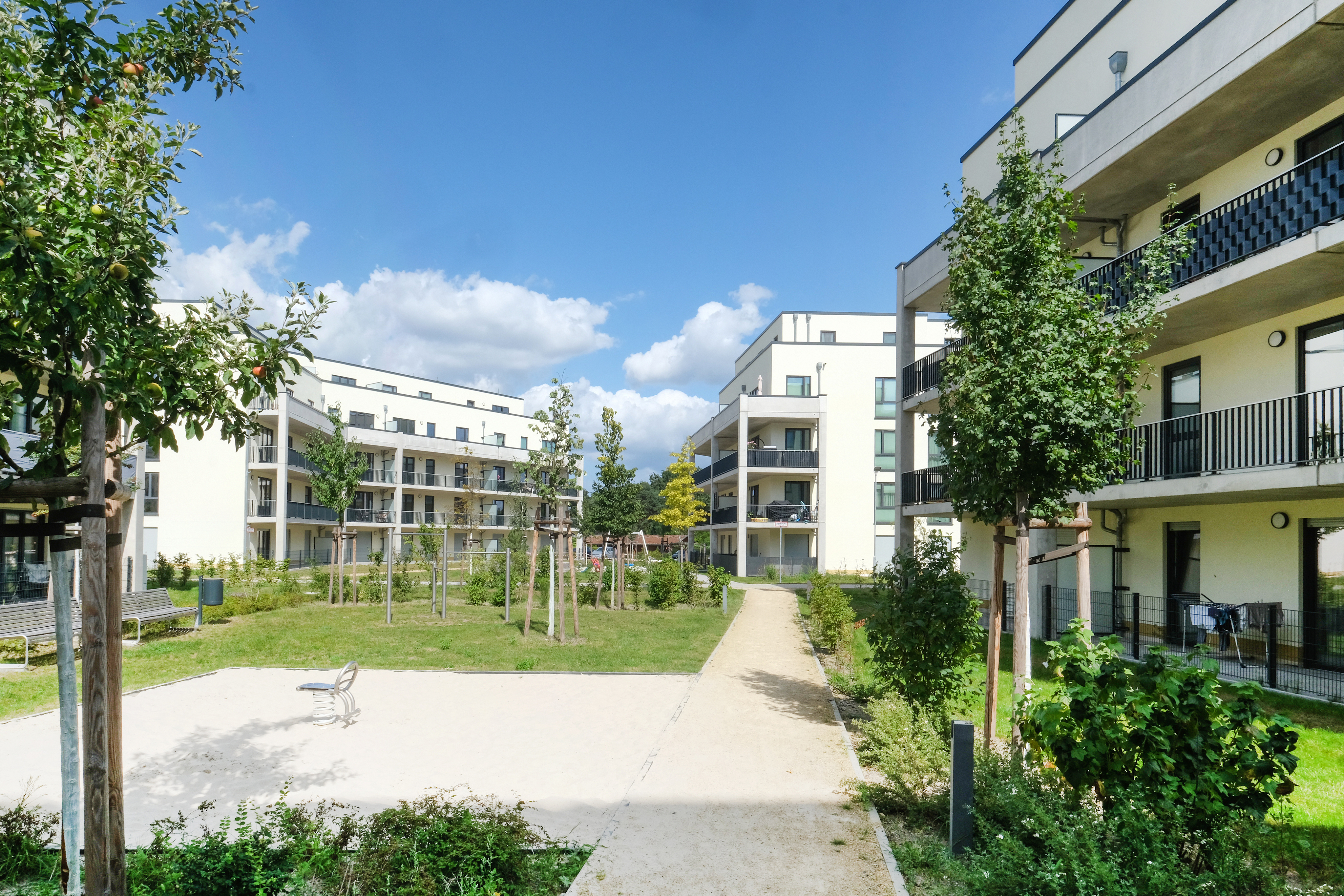 Halske Sonnengärten - Moderne, lichtdurchflutete Wohnungen im Grünen