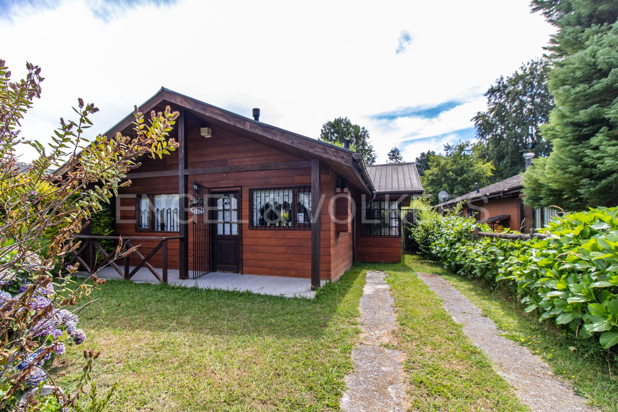 Casa en tranquilo barrio de Pucón.