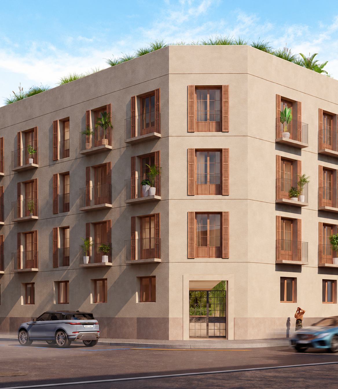Stylish urban living - yet a tranquil oasis in the center of the city