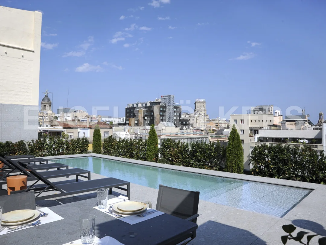 Magnificent furnished apartment in Eixample
