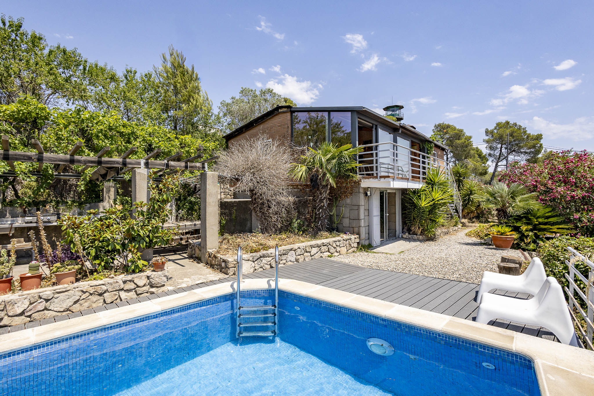 Freistehendes Haus mit Pool, Garten und spektakulärem Ausblick in La Creu d'Aragall