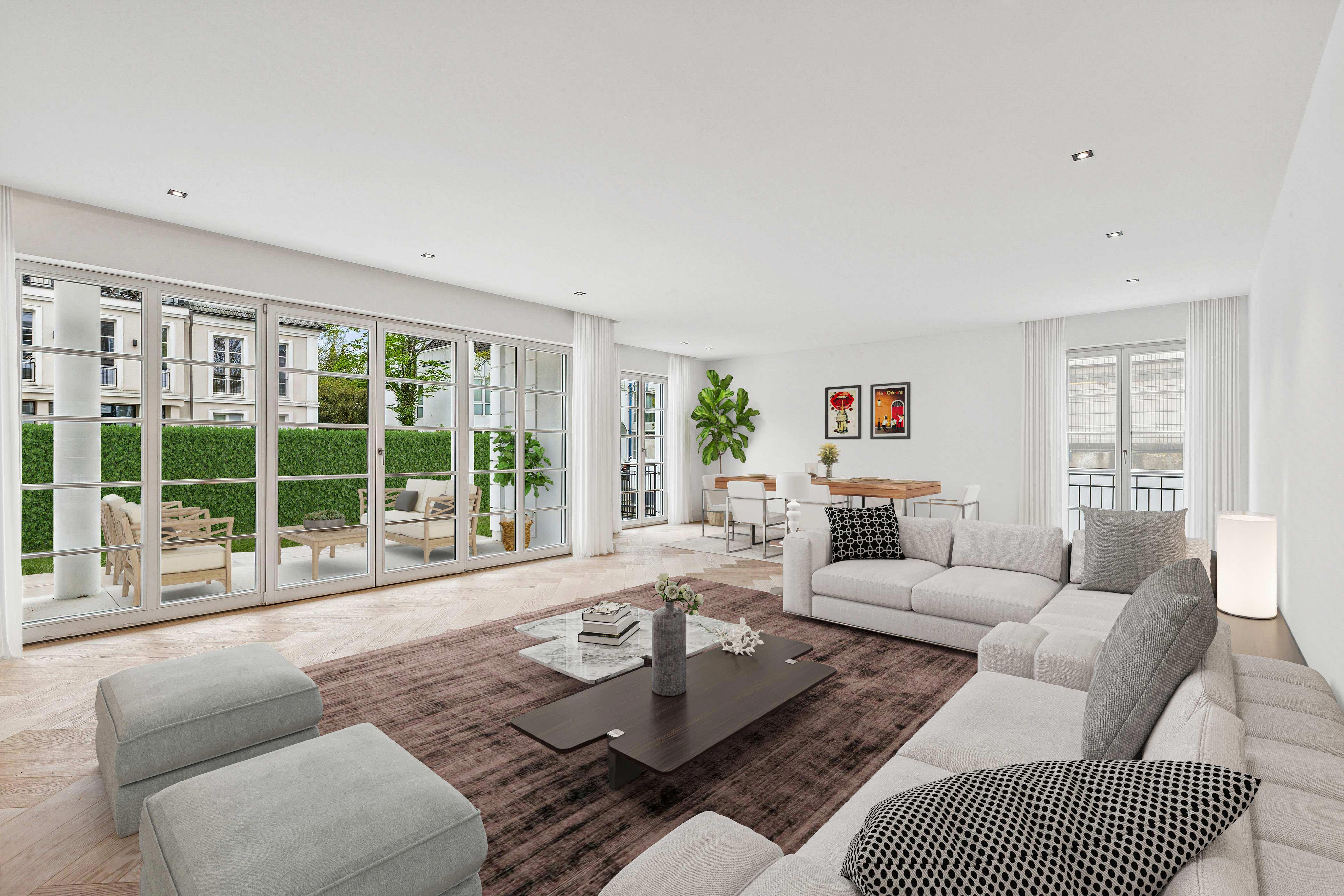 A Space for Happiness – A spacious family haven with a garden and a sunny terrace