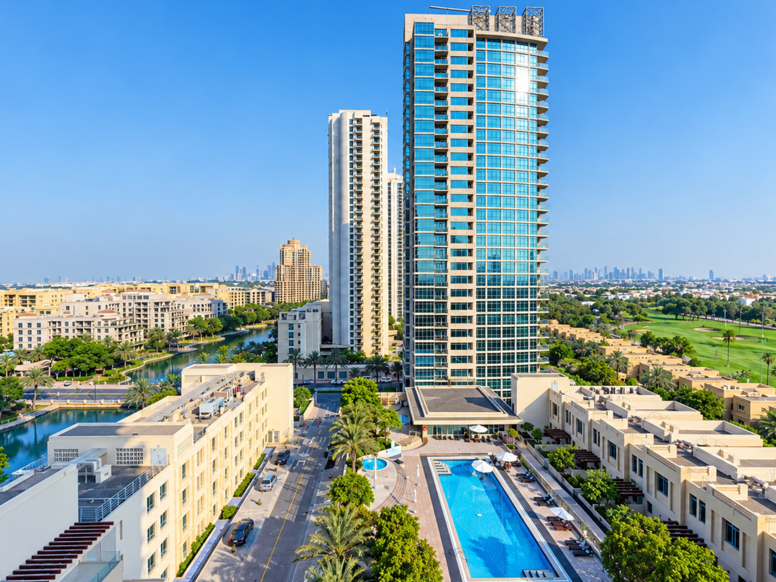 Golf View | Unfurnished | Chiller Free