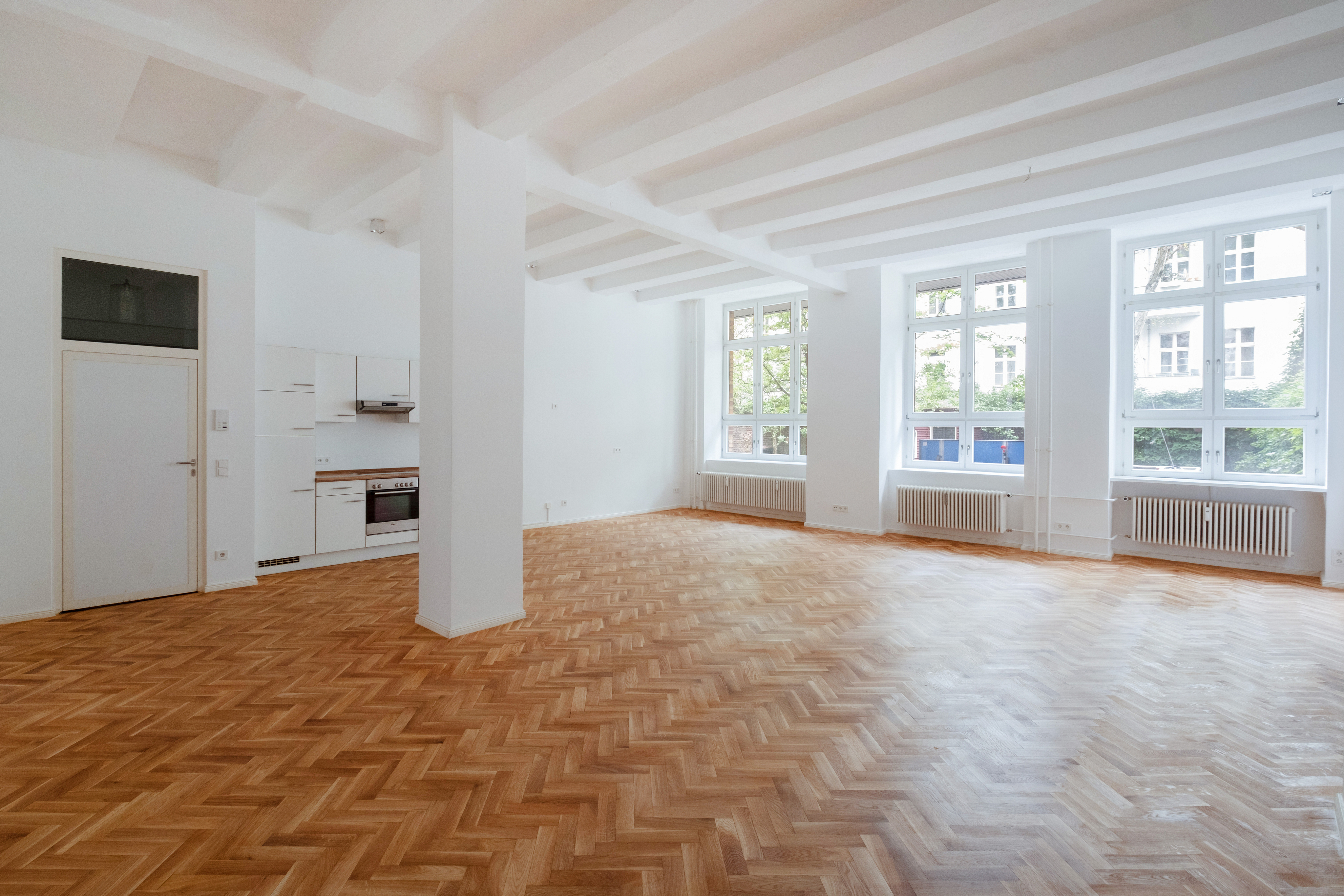 Loftflair in ruhiger Gartenhauslage im beliebten Bötzowkiez