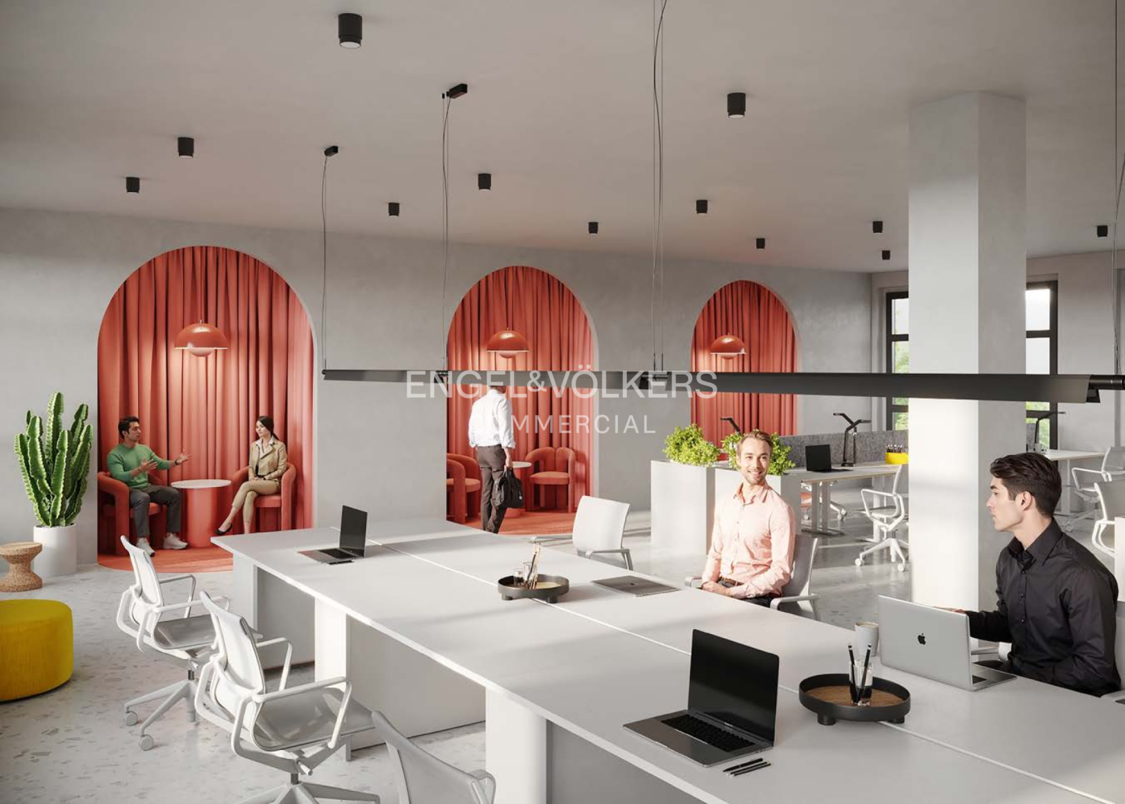 Arbeiten in wohltuender Atmosphäre