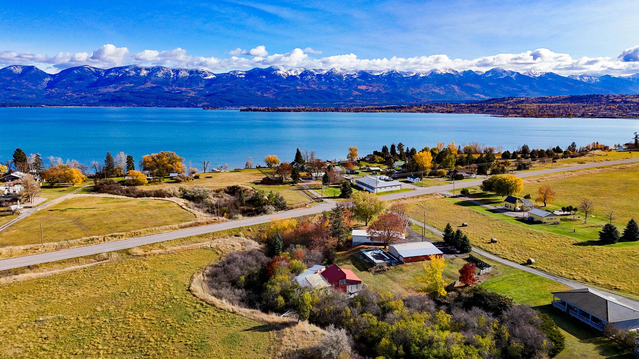 Views Of The Mission Mountains And Flathead Lake!