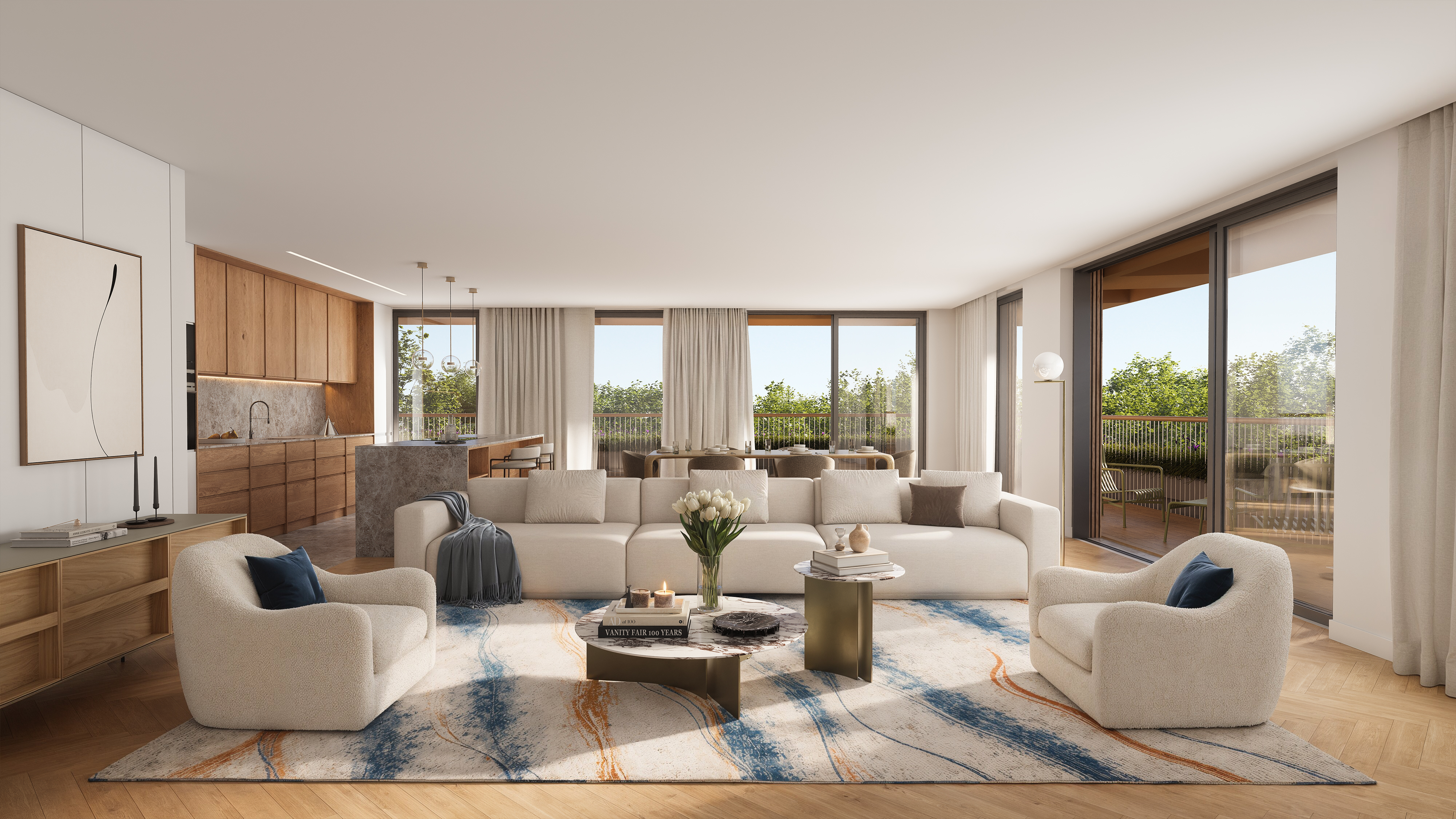 2 Bedroom Apartment in foz Velha - BEL'JARDIM Building