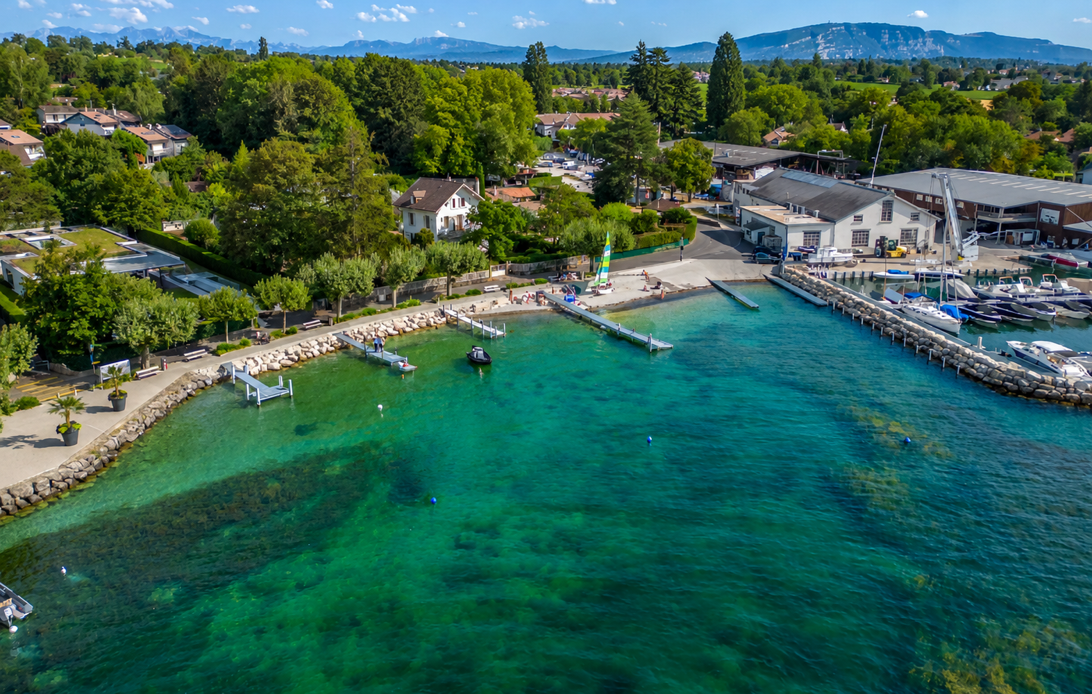 Exceptional Lakeside Property in Corsier