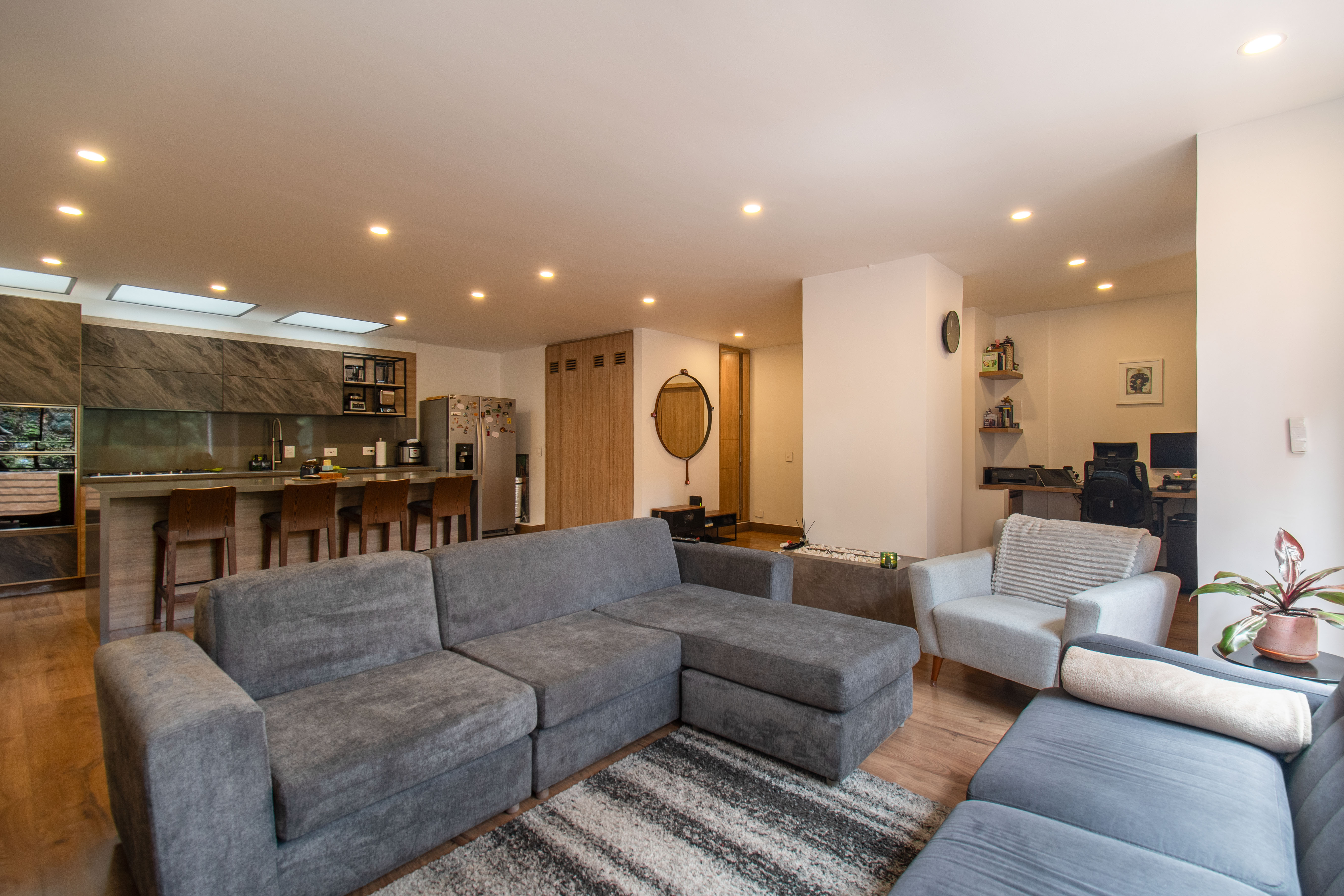 Apartamento con vista verde para venta en Bosque Medina