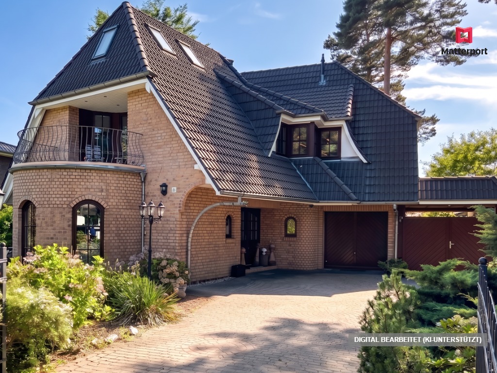 Unikat aus Architektenhand mit Turm und Waldseele