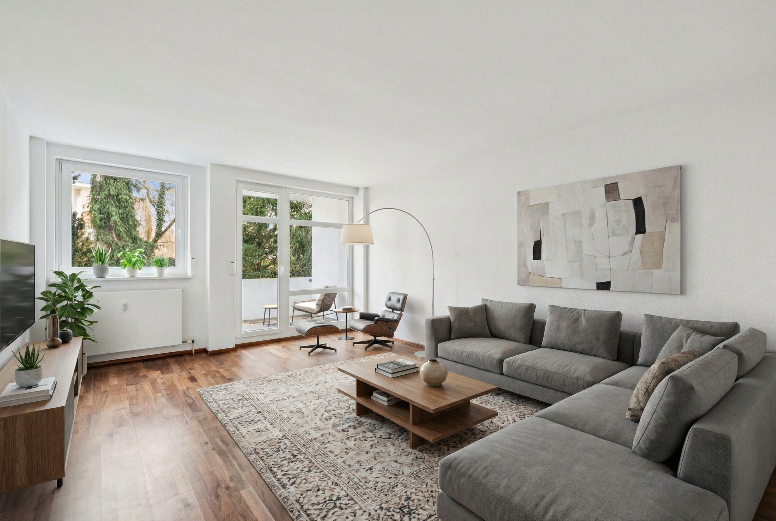 Modernisierte Erdgeschosswohnung im Herzen von Grunewald