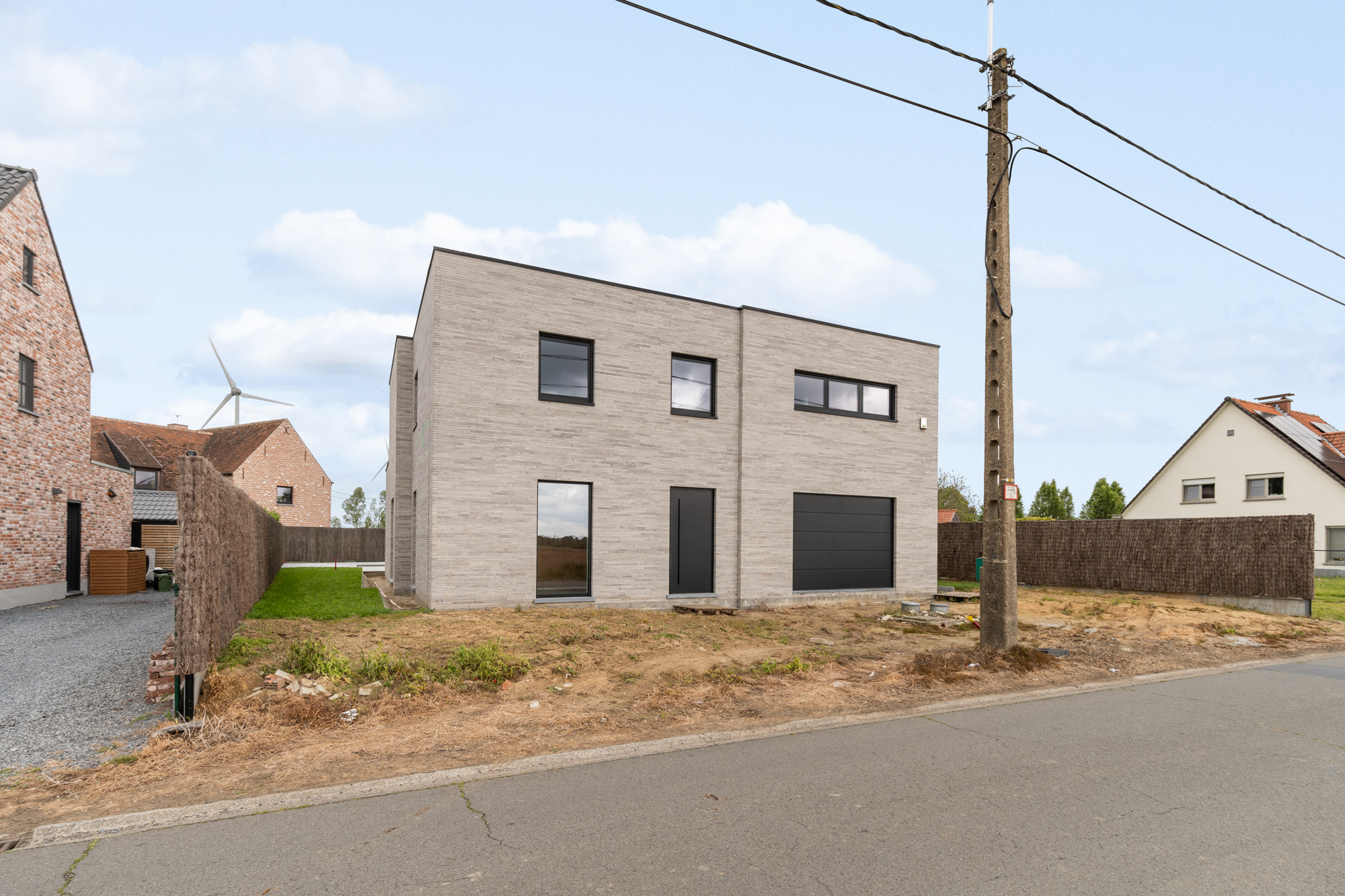New-build home with pool and pool house