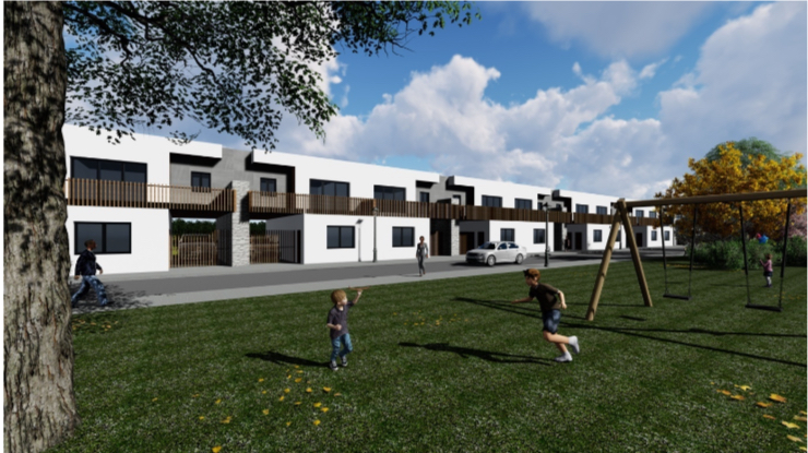 Plot and housing project in the city of Jerez