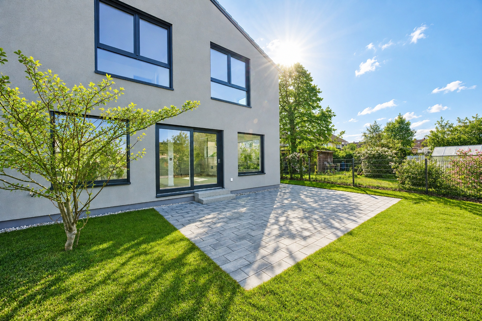Hochwertiges Architektenhaus mit klaren Linien und Familienkomfort